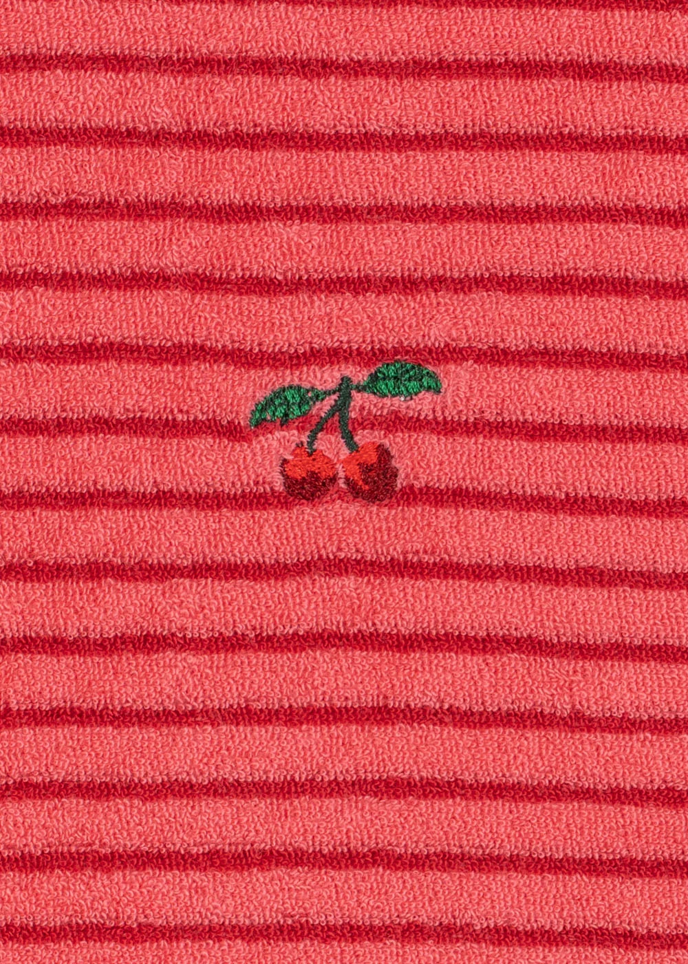 Itty Sweat Set | Cardinal Rose Stripe