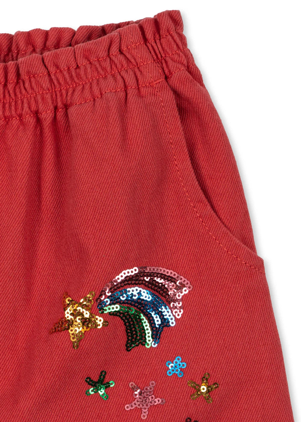 Magot Sequin Pants | Cardinal