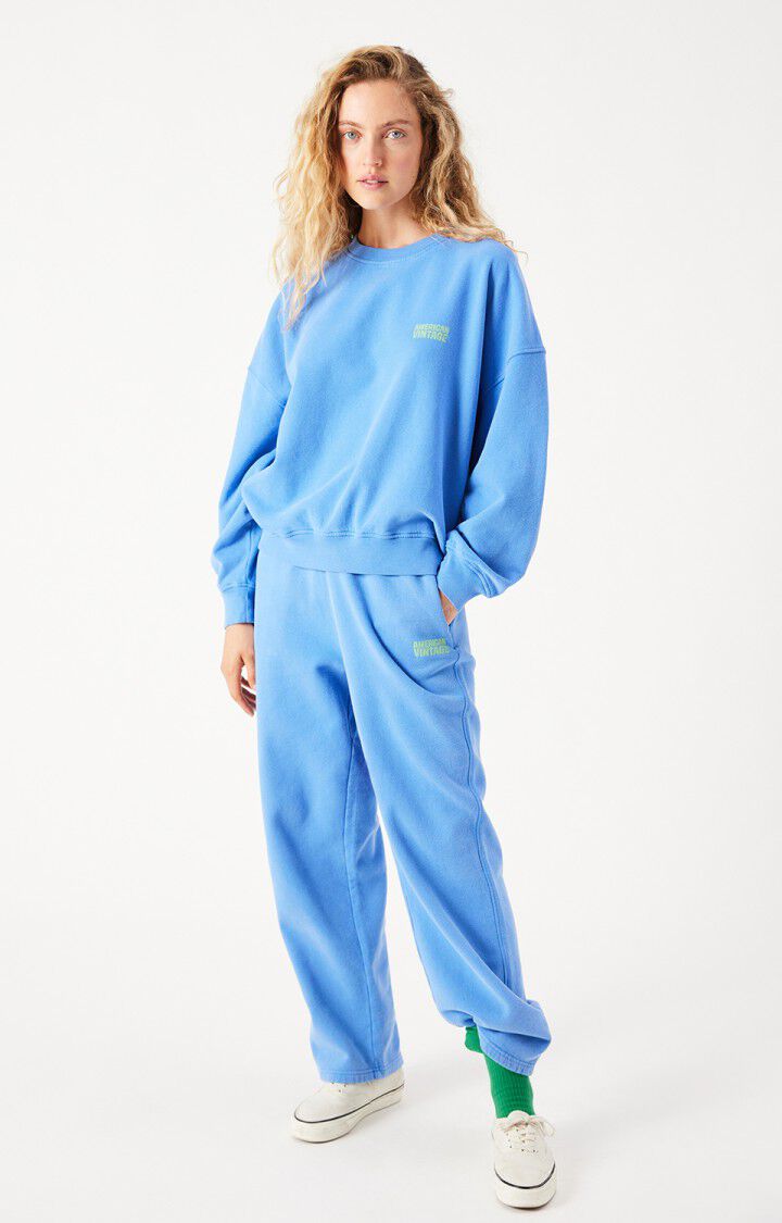 Womens Plizzy Sweatshirt | Vintage Nautical Blue
