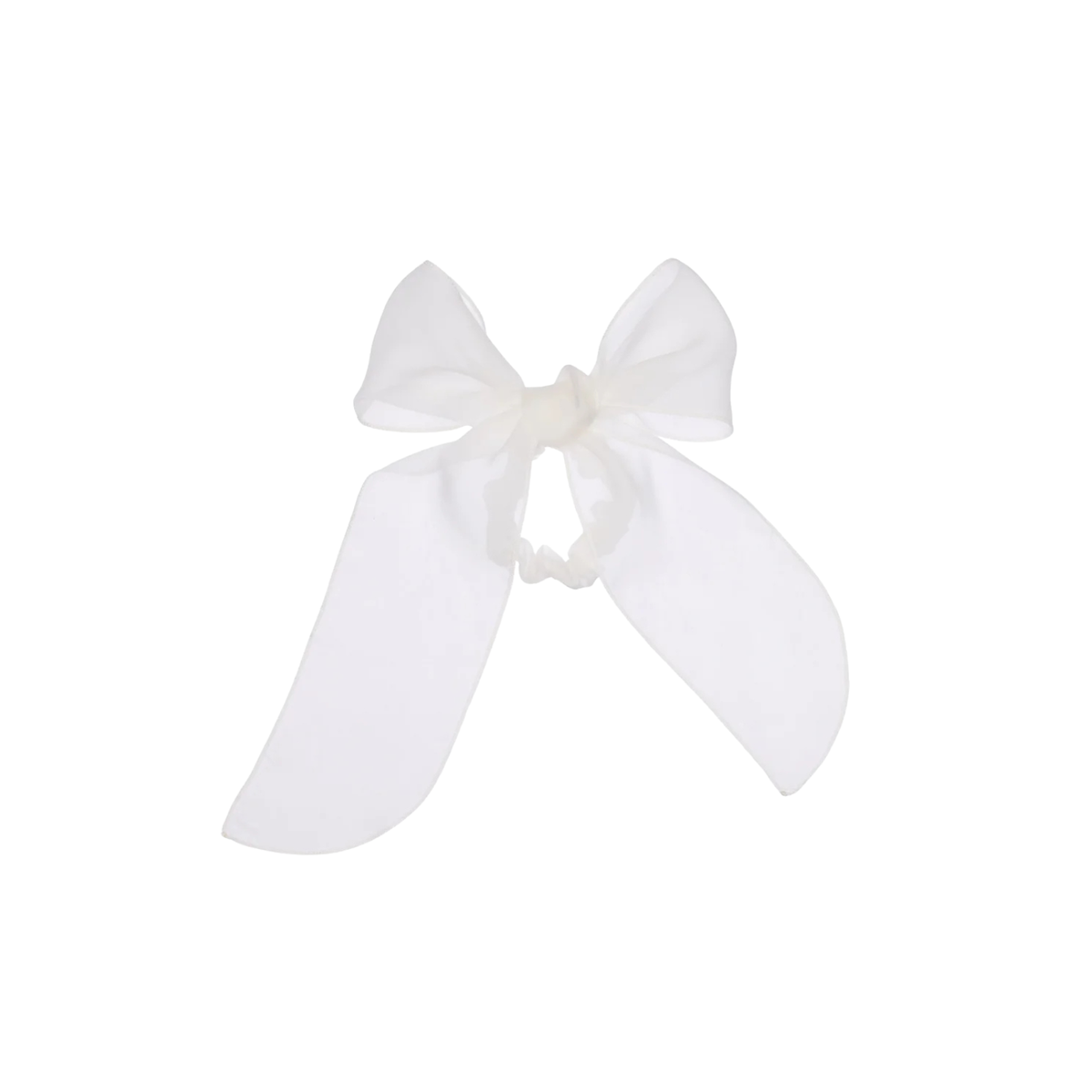 Lily Silk Hairband | White
