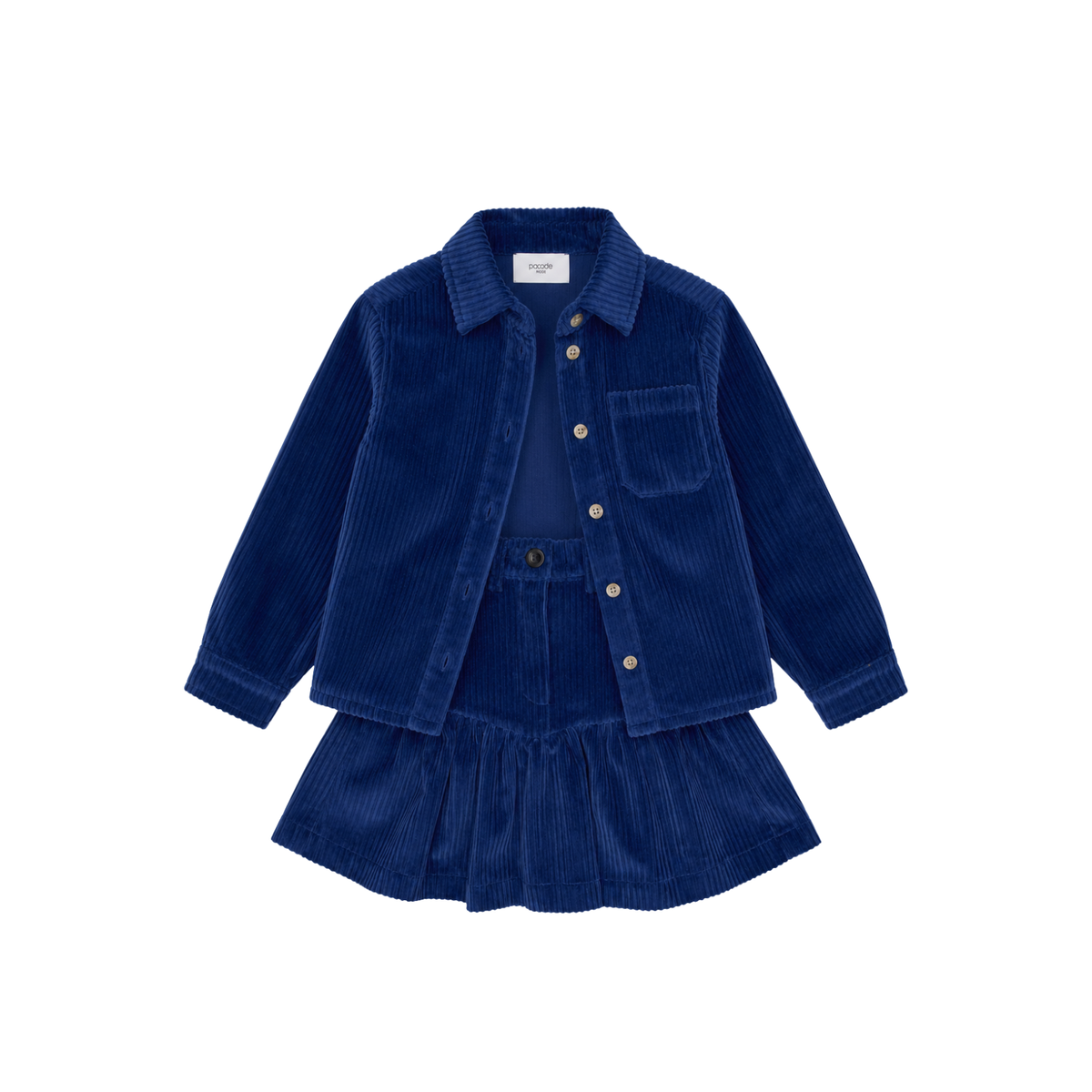 Otis Corduroy Set | Blue
