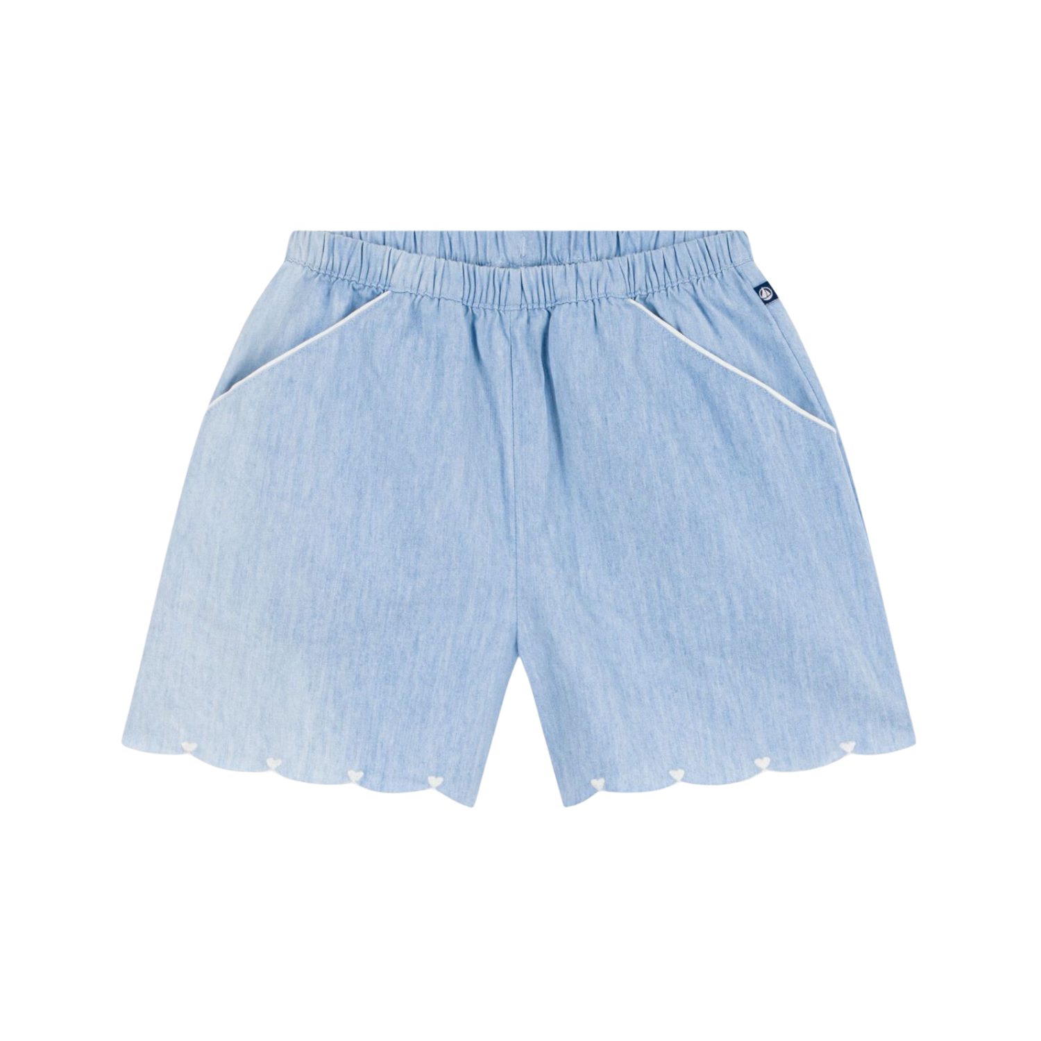 Cotton Shorts | Blue