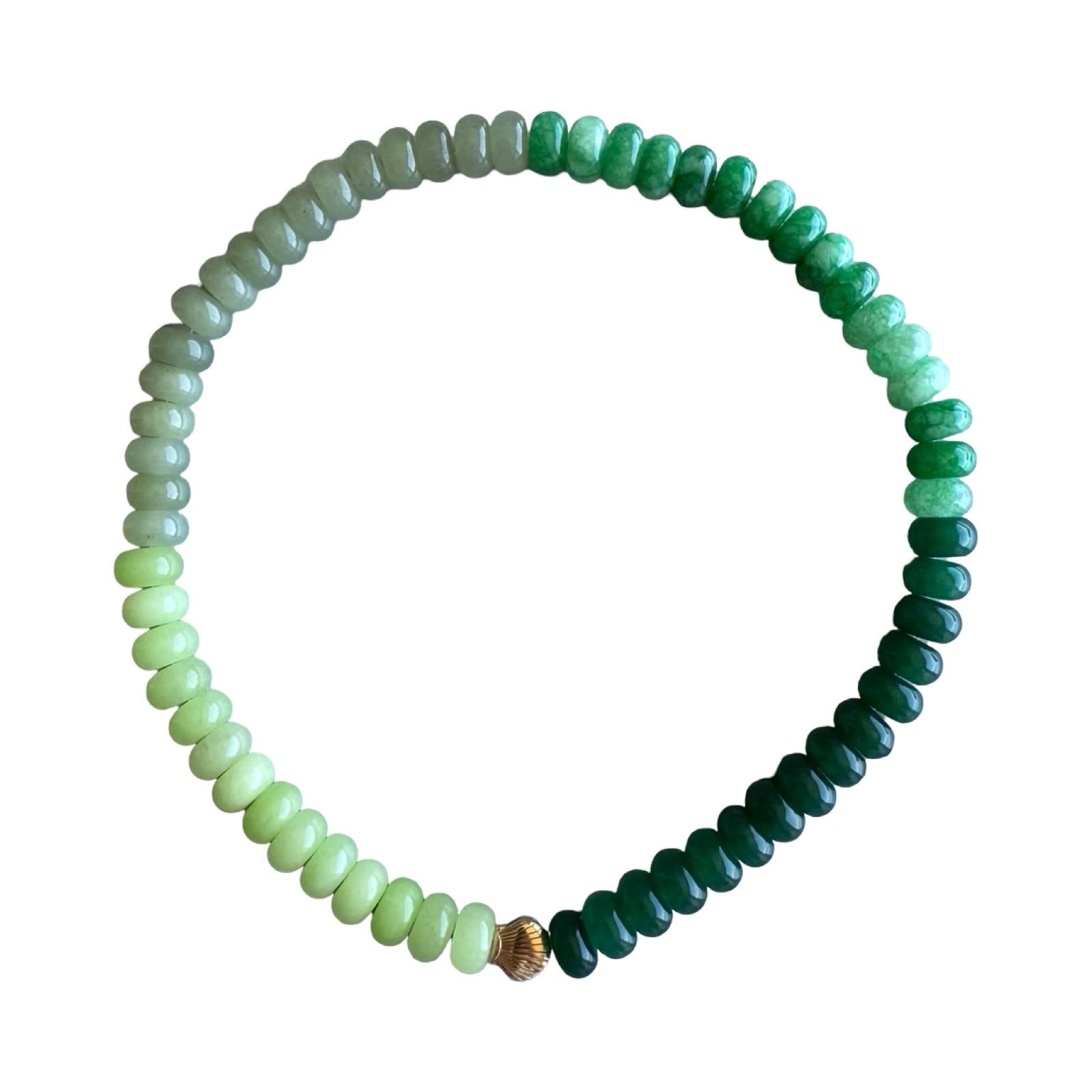 Semi Precious Necklace | Pistachio Dream