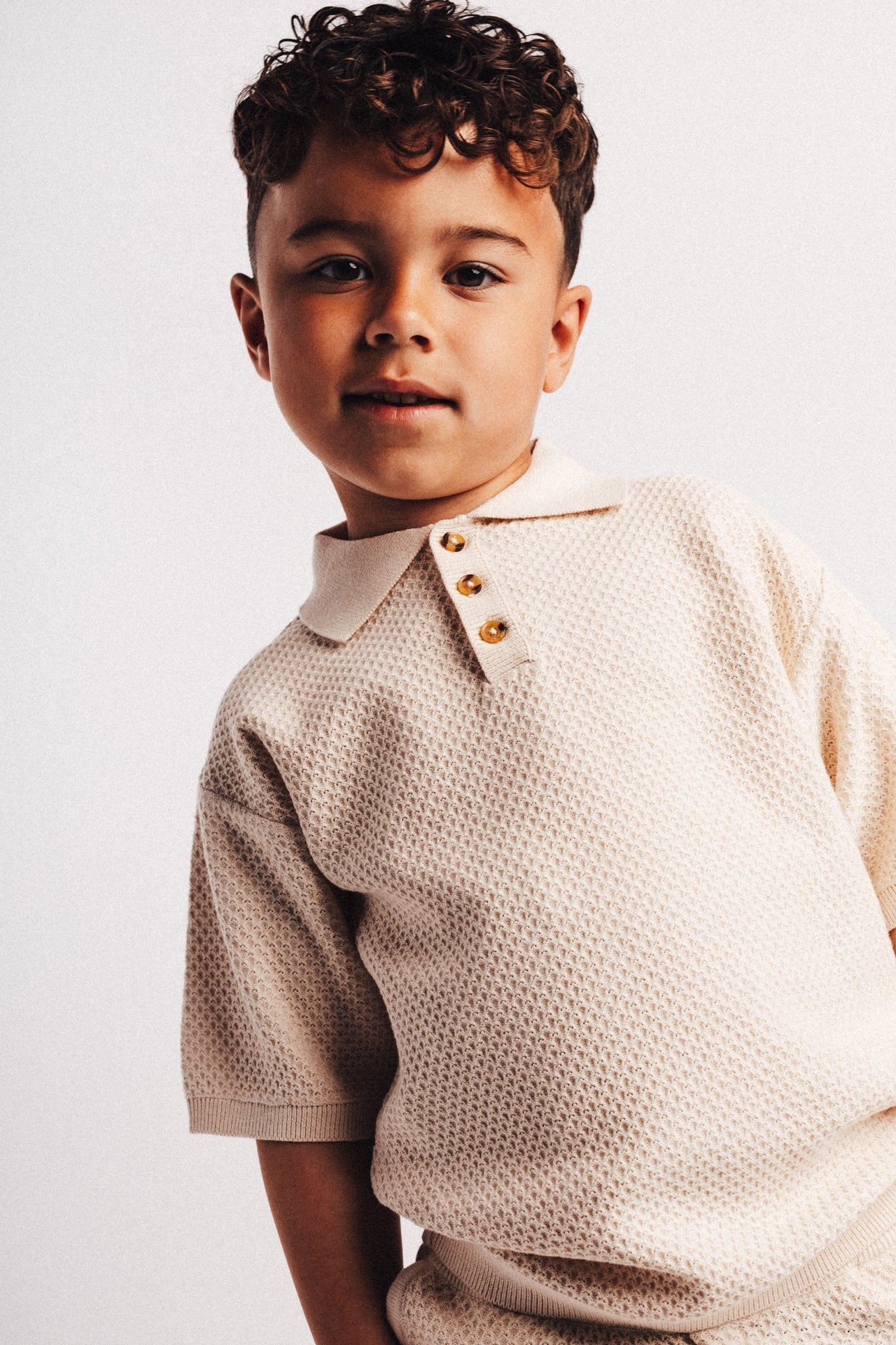 Fygo Polo Set | White Coconut