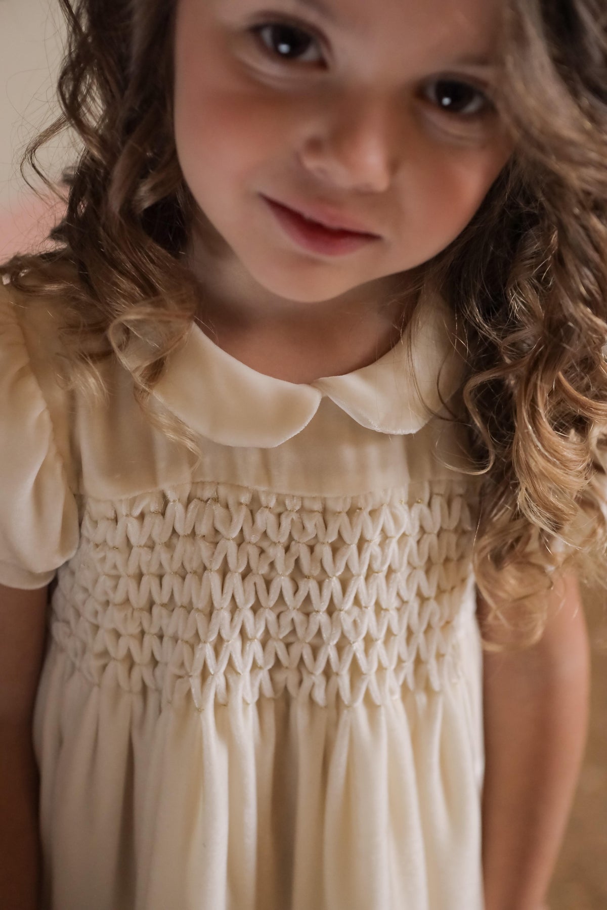 Ca'Farsetti Velvet Dress | Smooth White