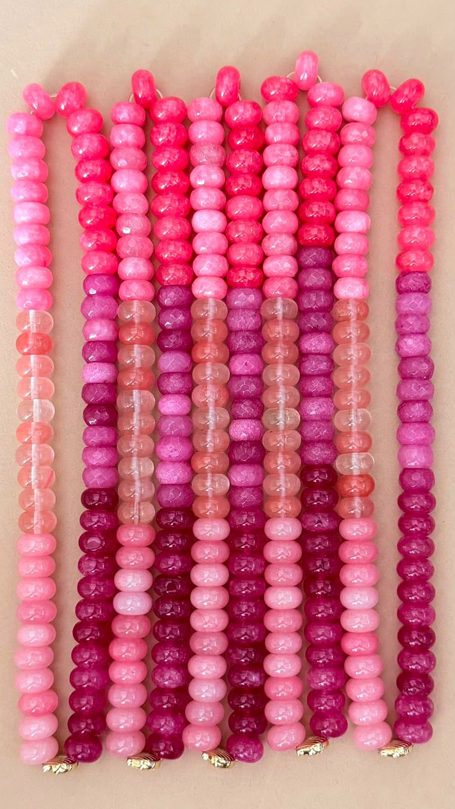 Semi Precious Necklace | Raspberry Sorbet