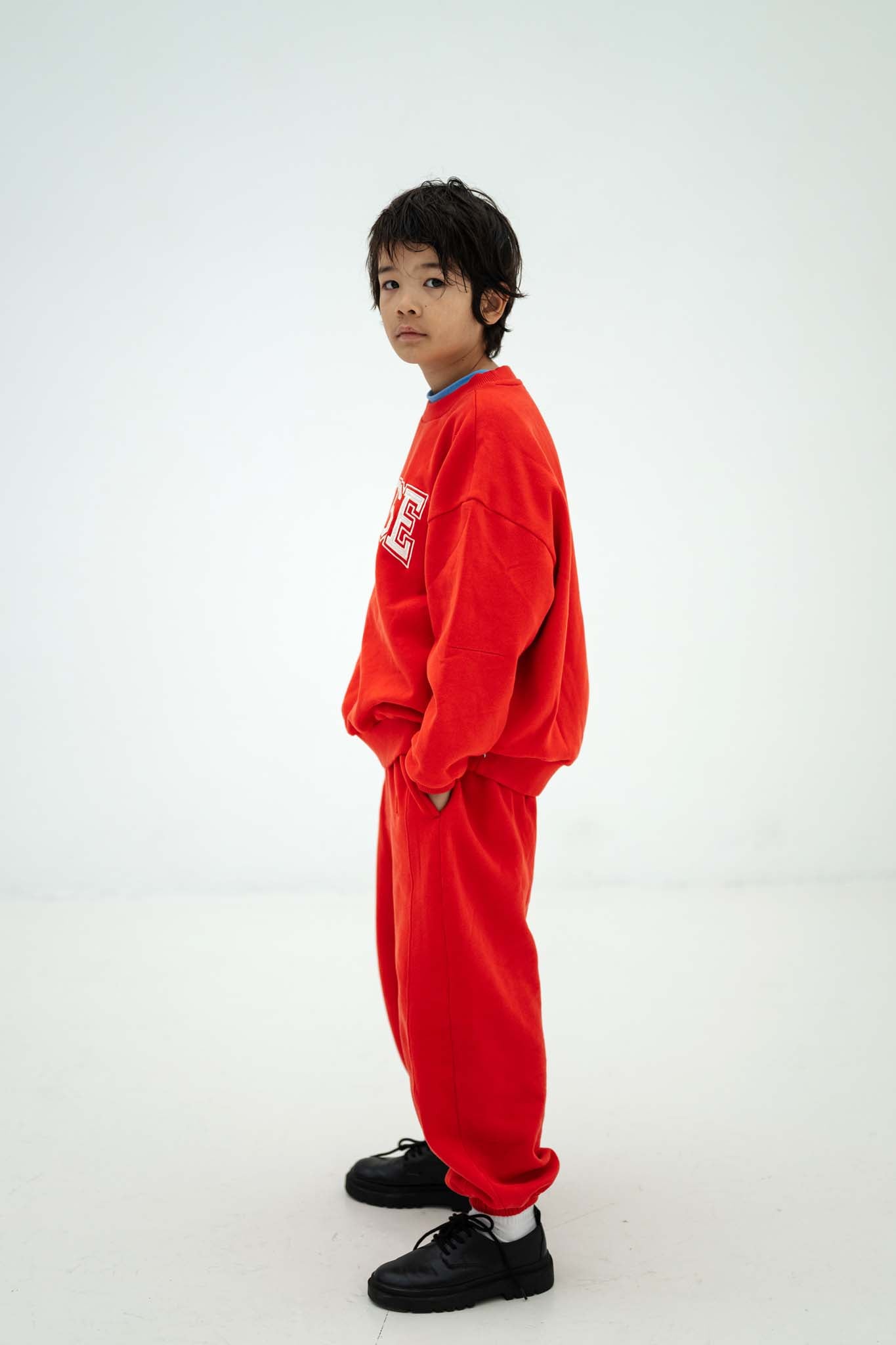 Sweatshirt Set | Firecracker Red