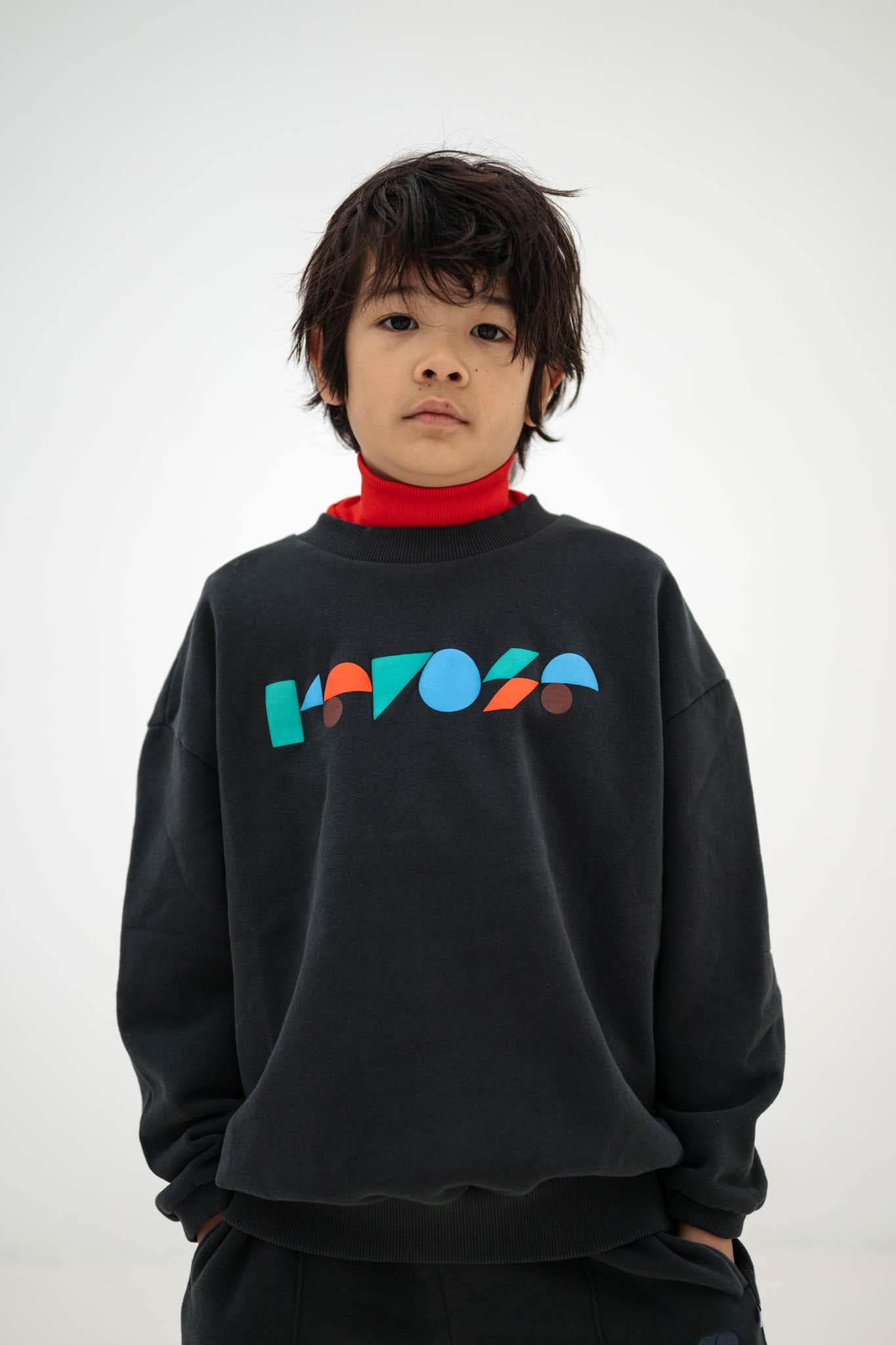 Sweatshirt Set | Moonless Night Black