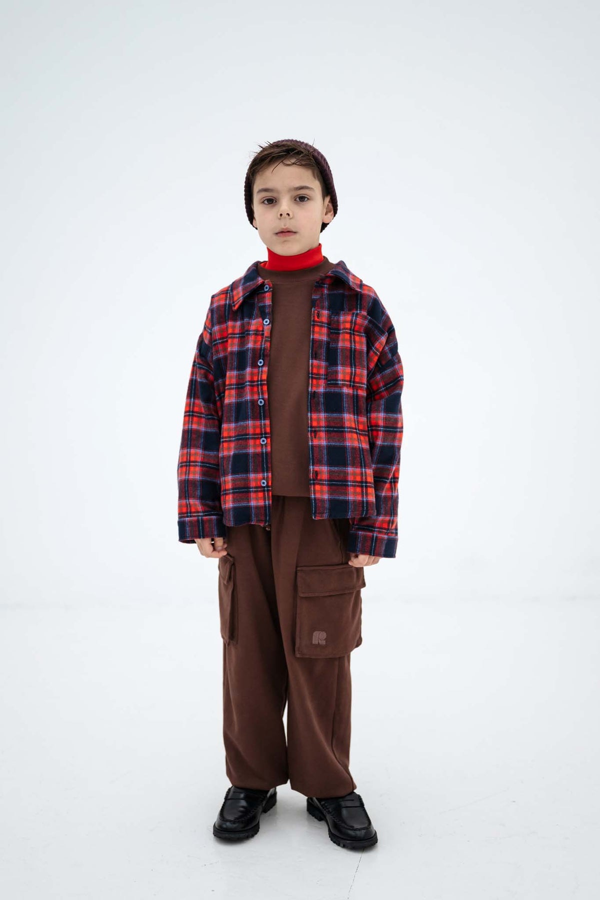 Shirt | Firecracker Horizon Check