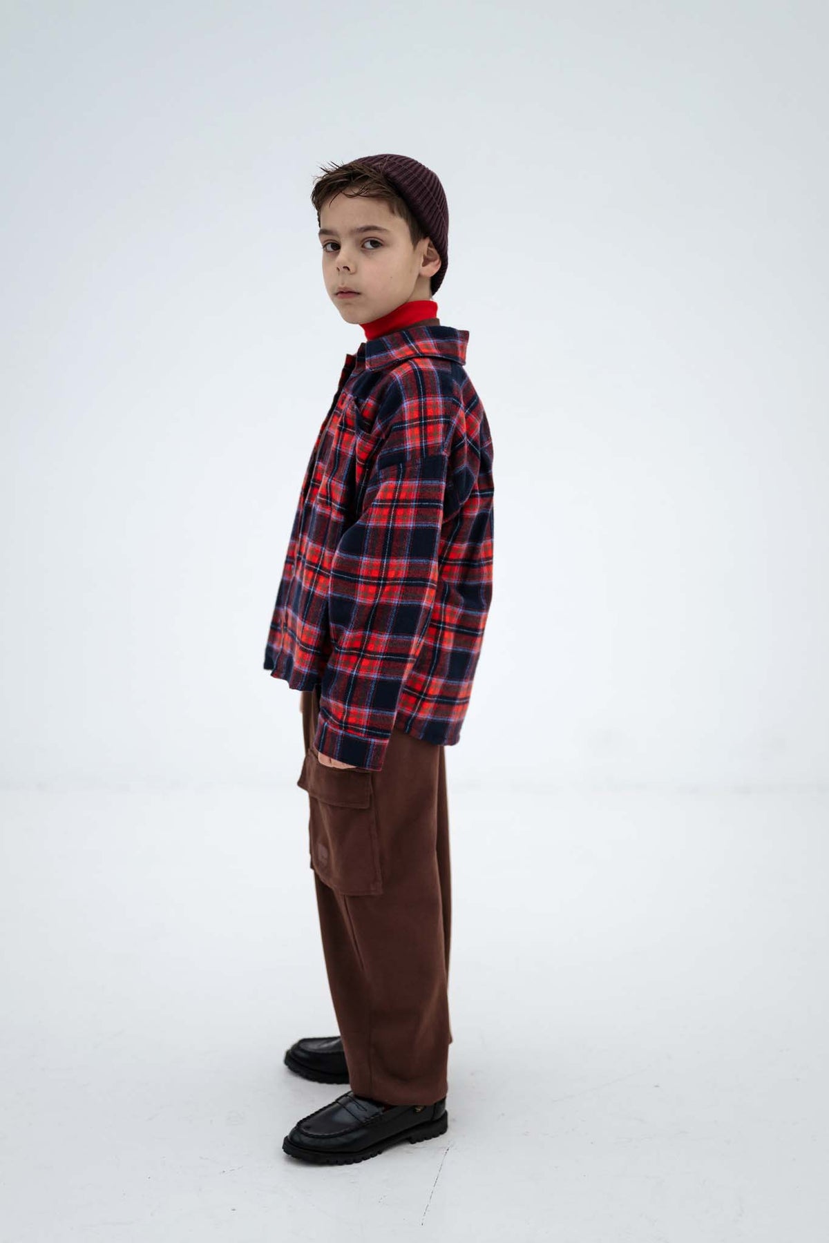 Shirt | Firecracker Horizon Check