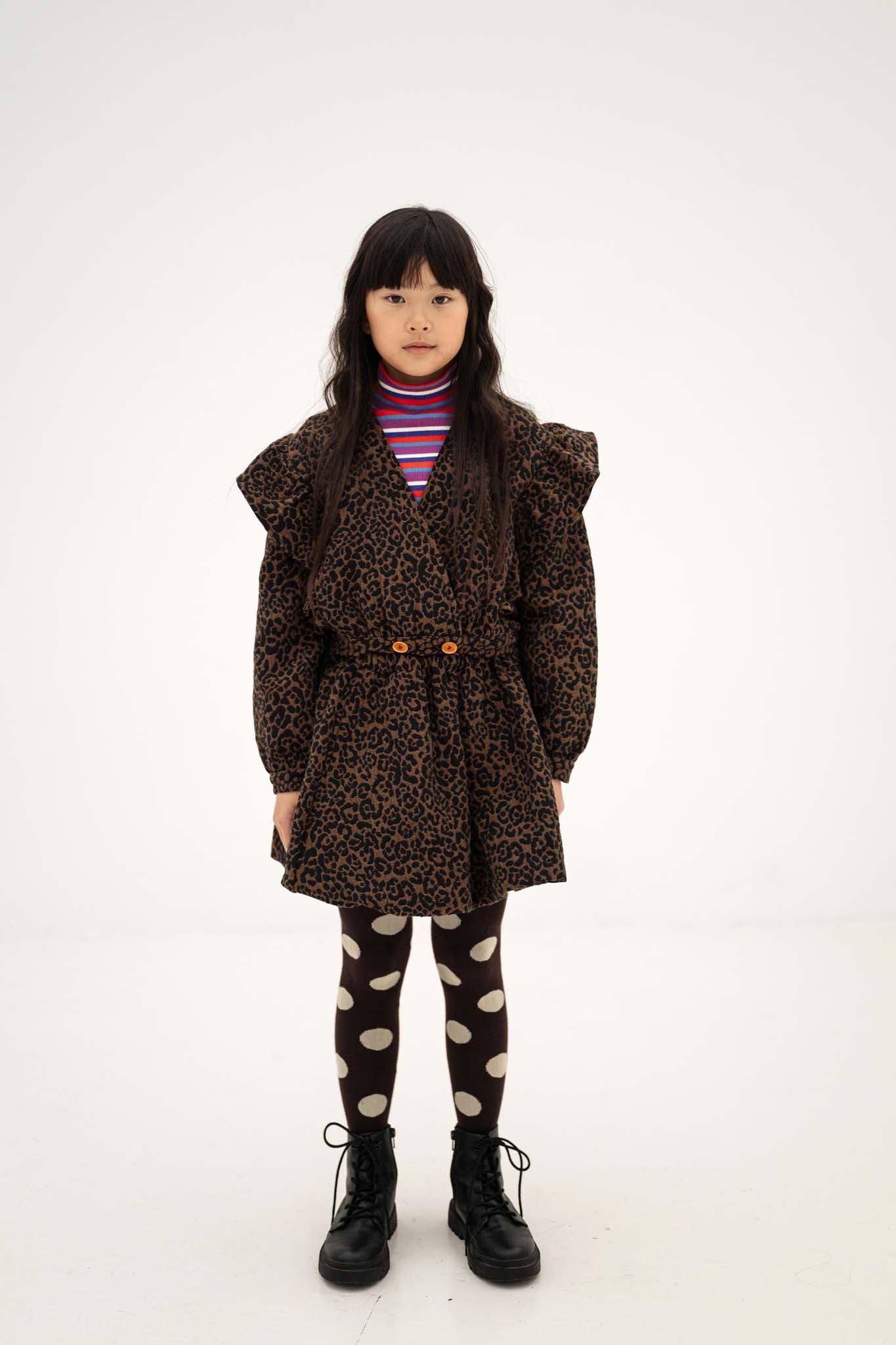 Nutty Jacket | Chocolate Leopard Jacquard