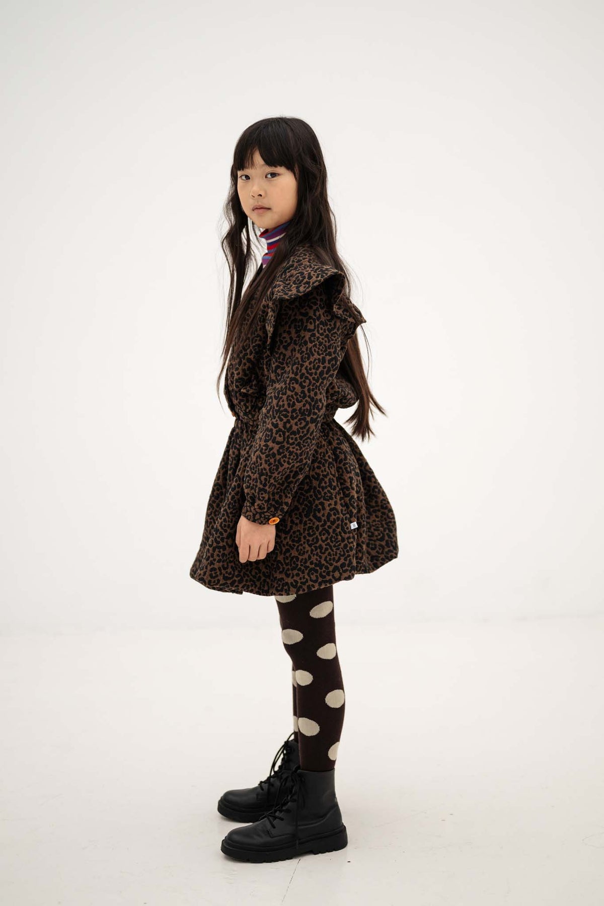 Nutty Jacket | Chocolate Leopard Jacquard
