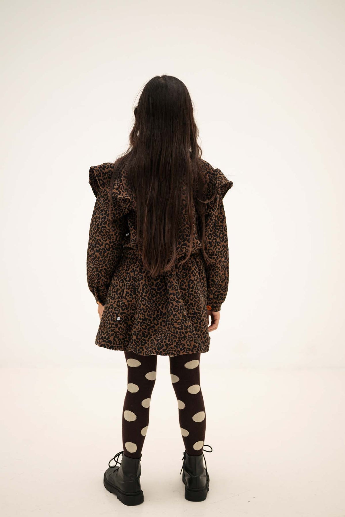 Nutty Jacket | Chocolate Leopard Jacquard