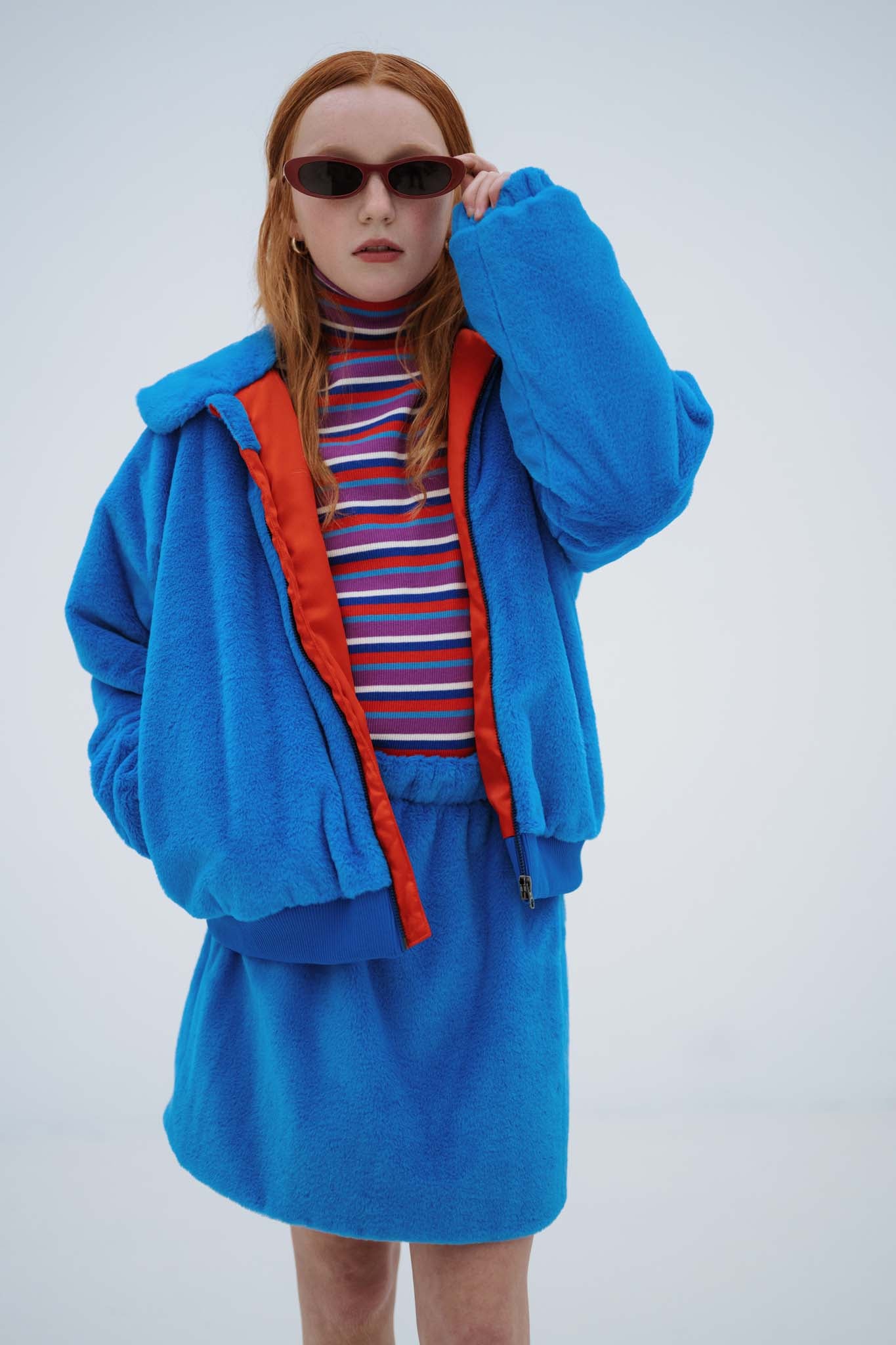 Turtle Neck | Multi Color Stripe