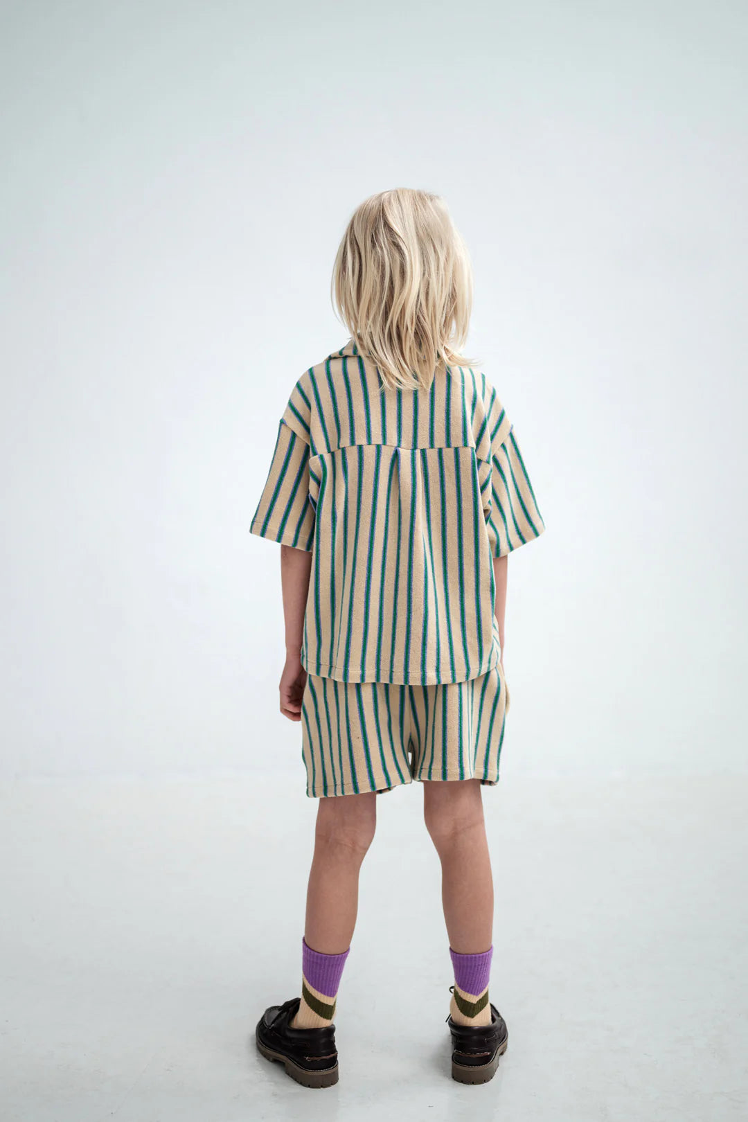 Box Cut Set | Jade Bloom Stripe