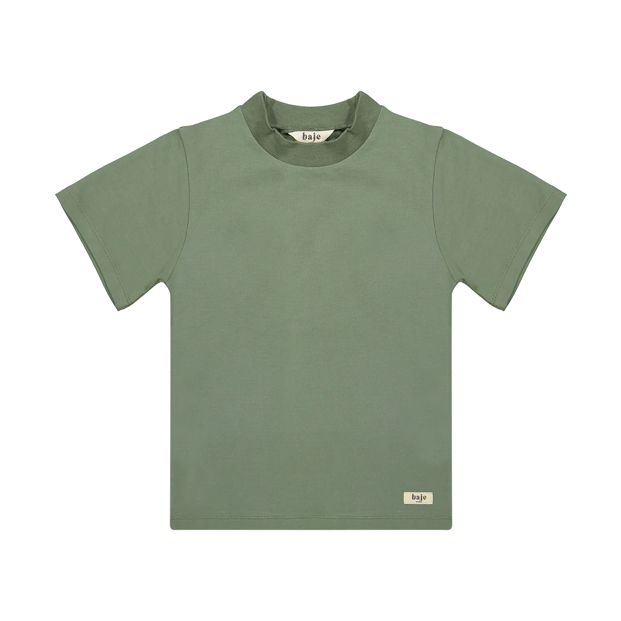 Roriz Basic Tee | Green Agave