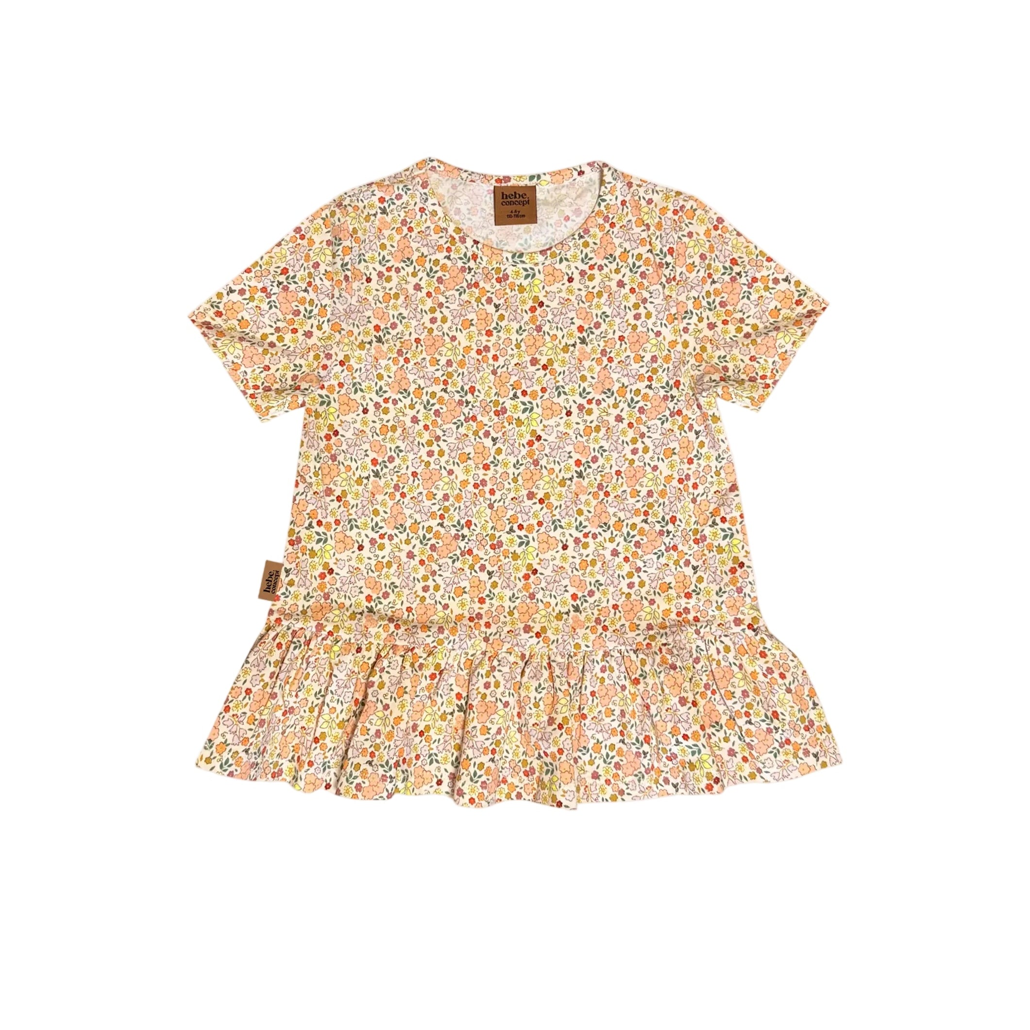 Floral Blouse & Leggings Set