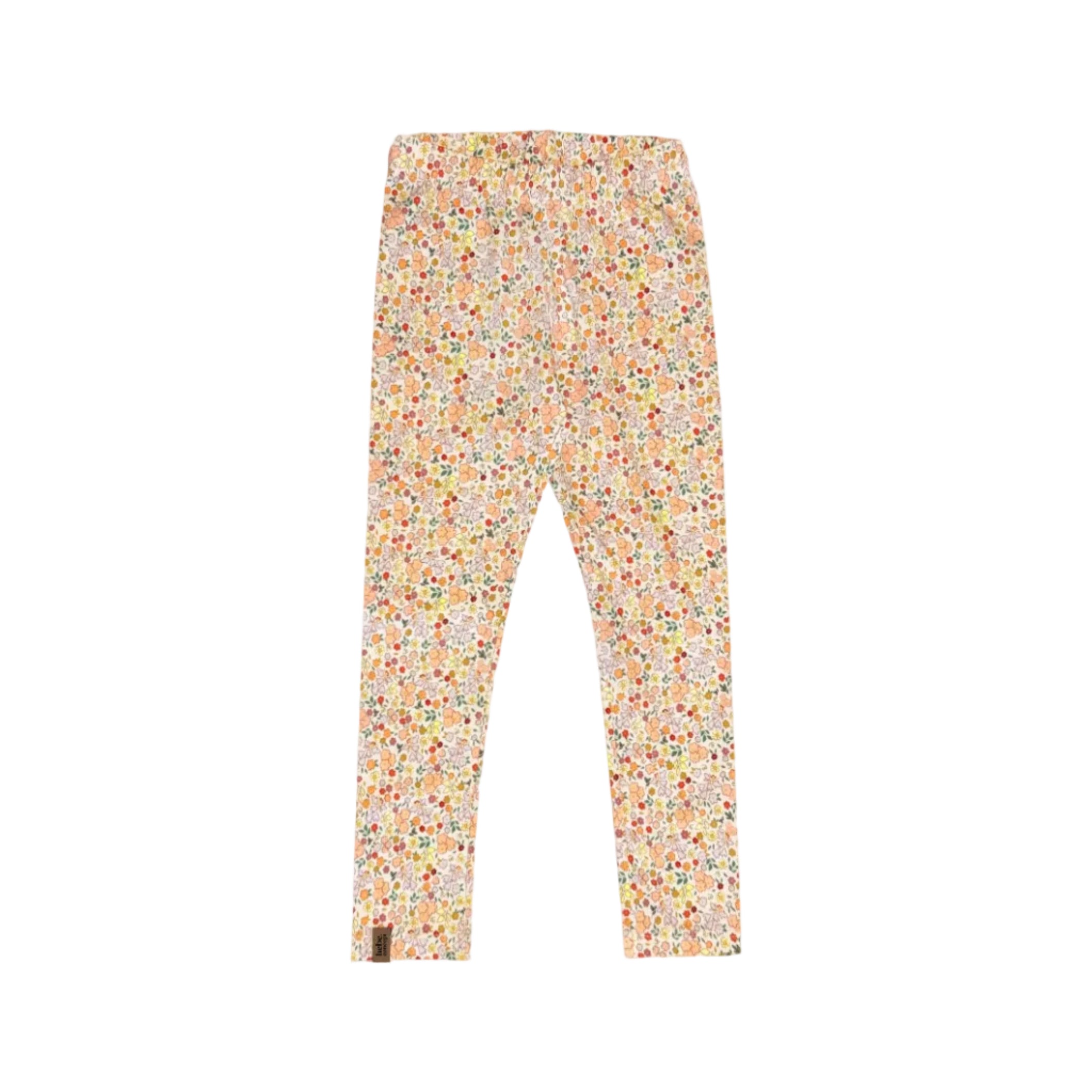 Floral Blouse & Leggings Set