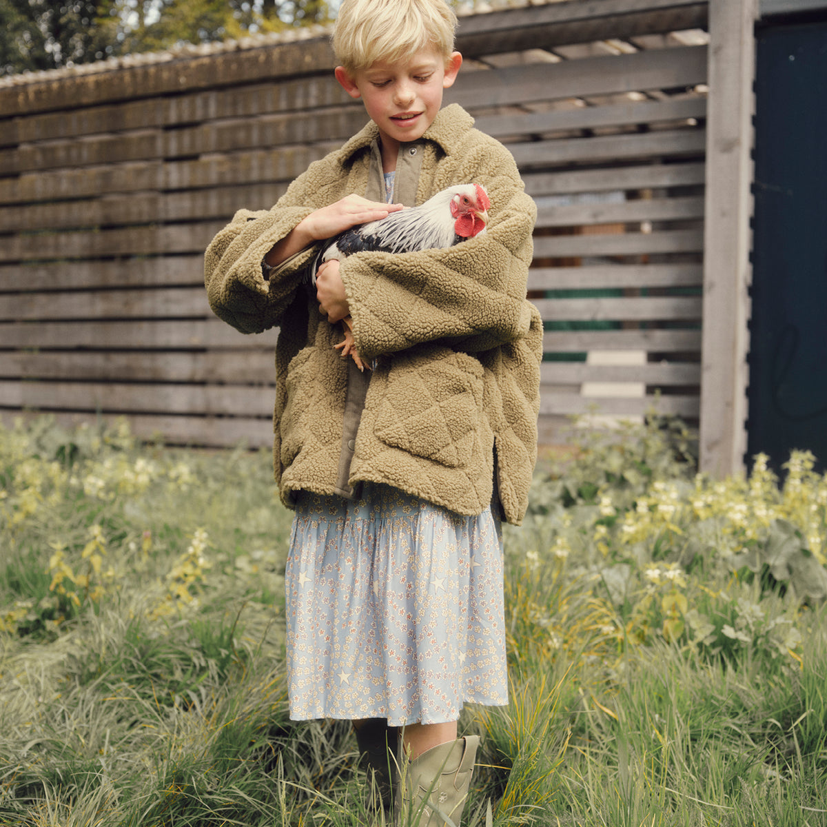 Quilted Jacket | Green