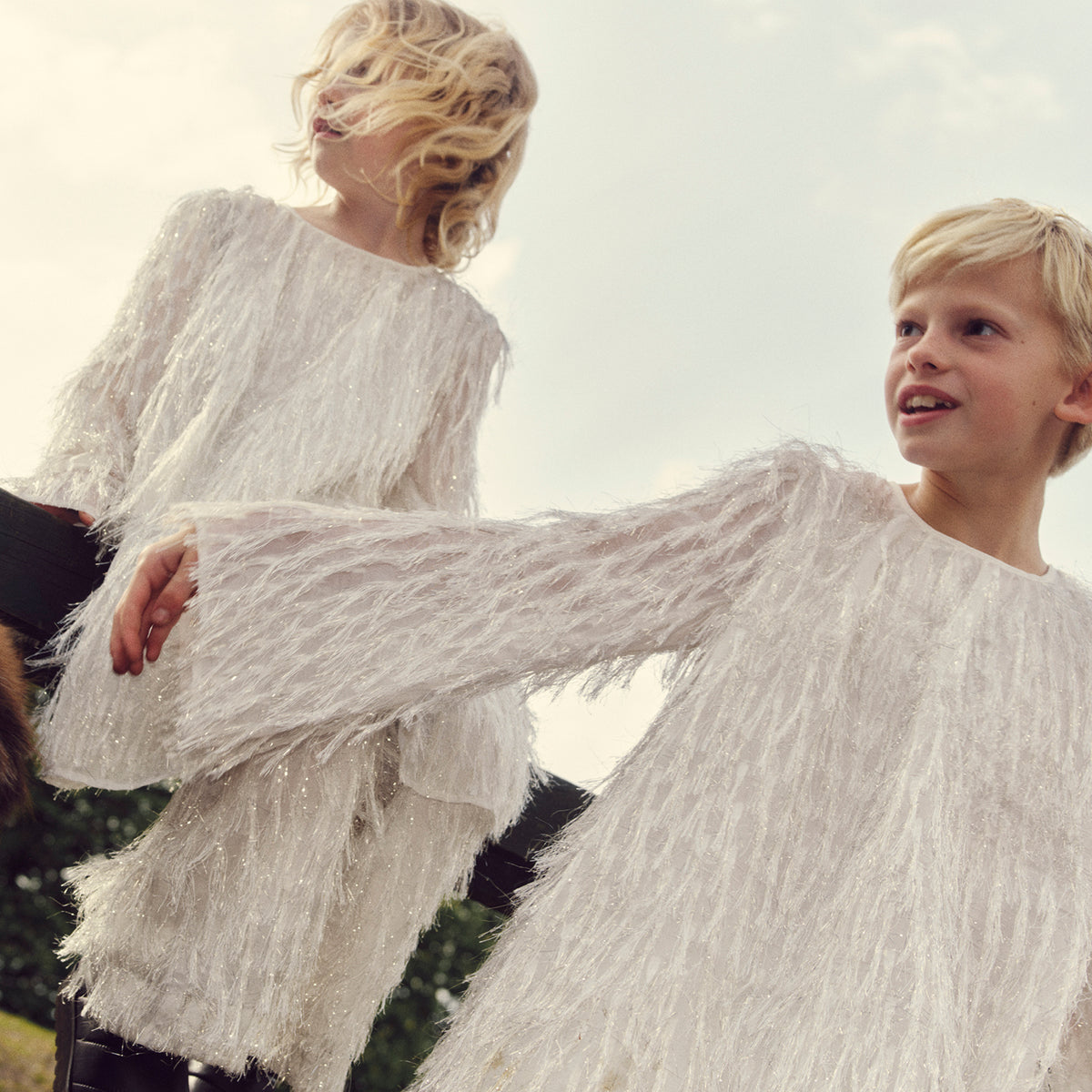 Shimmer Dress | Silver