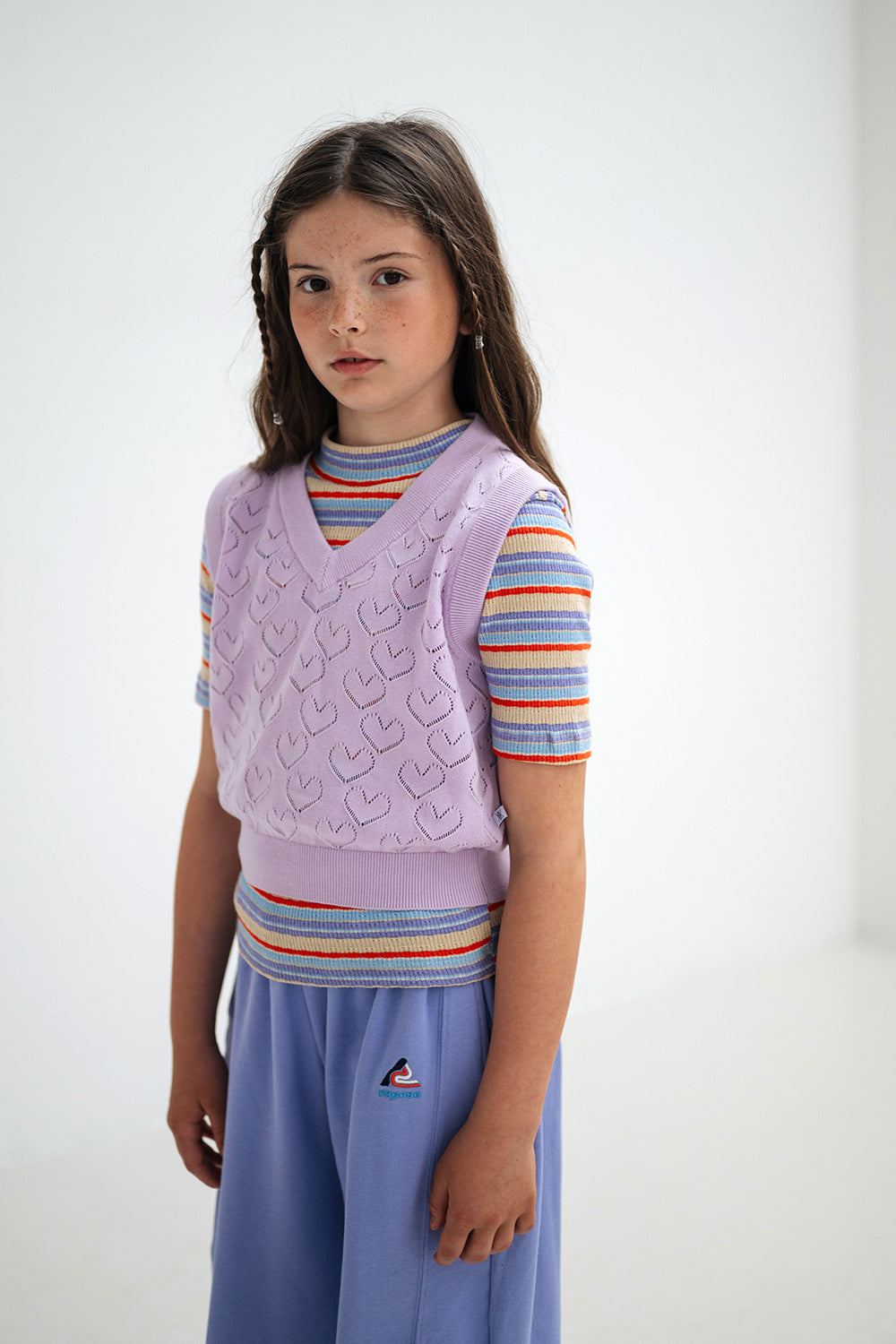 Slim Tee | Multi Stripe