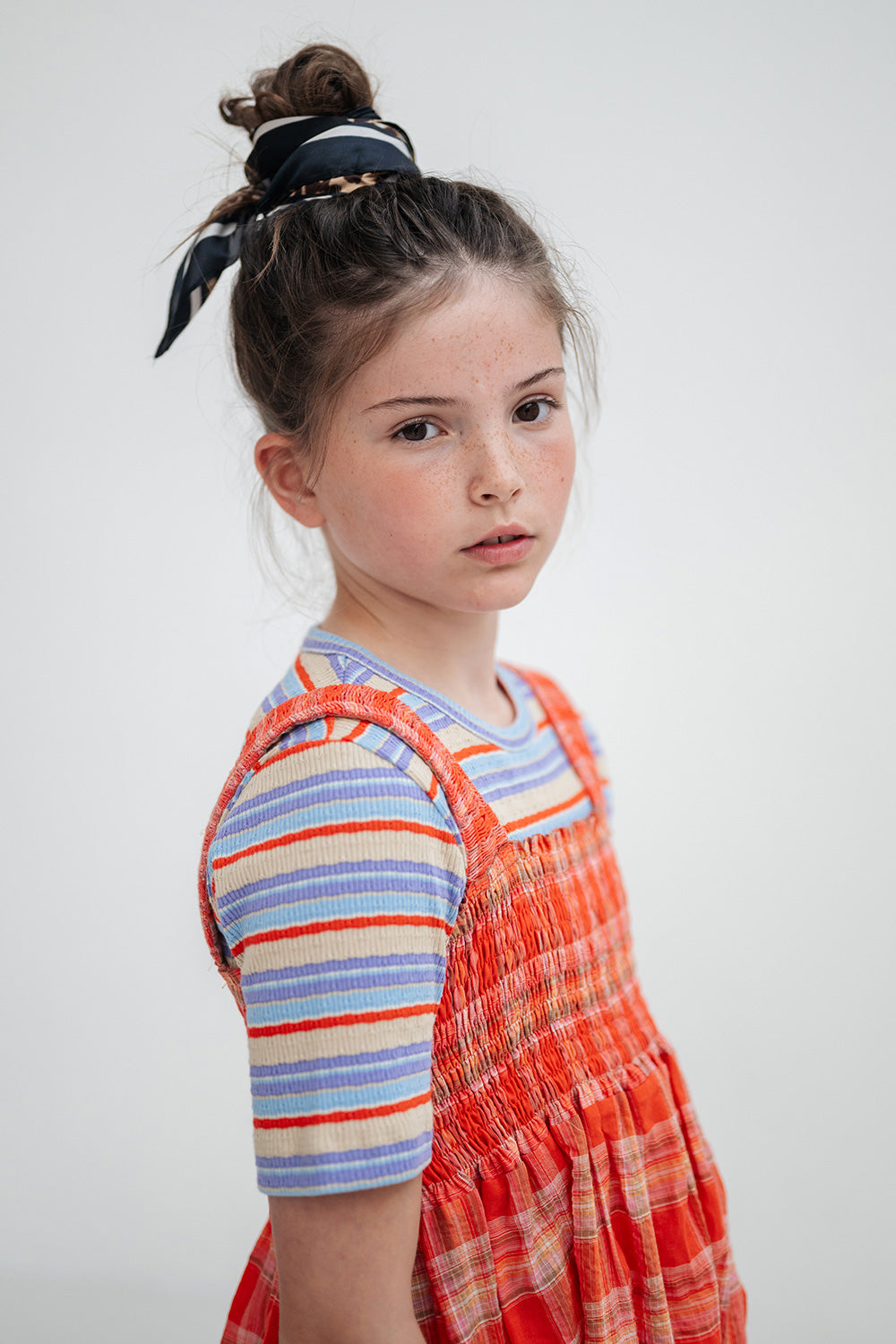 Slim Tee | Multi Stripe