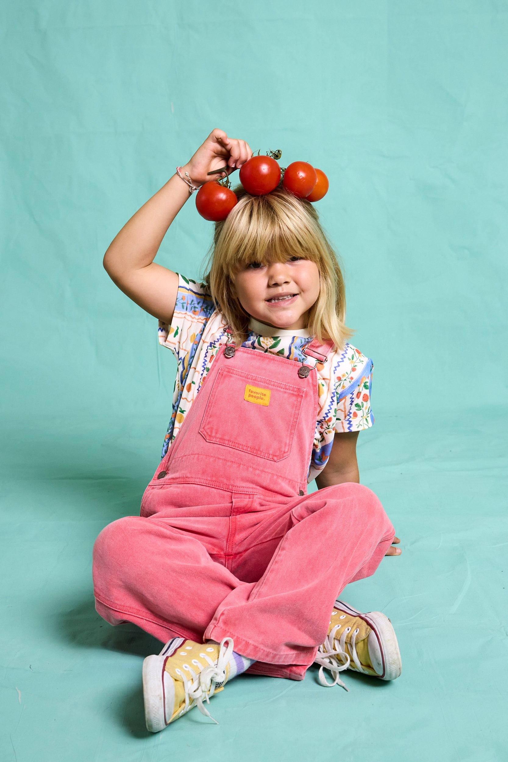 Cherry Tomato Overalls