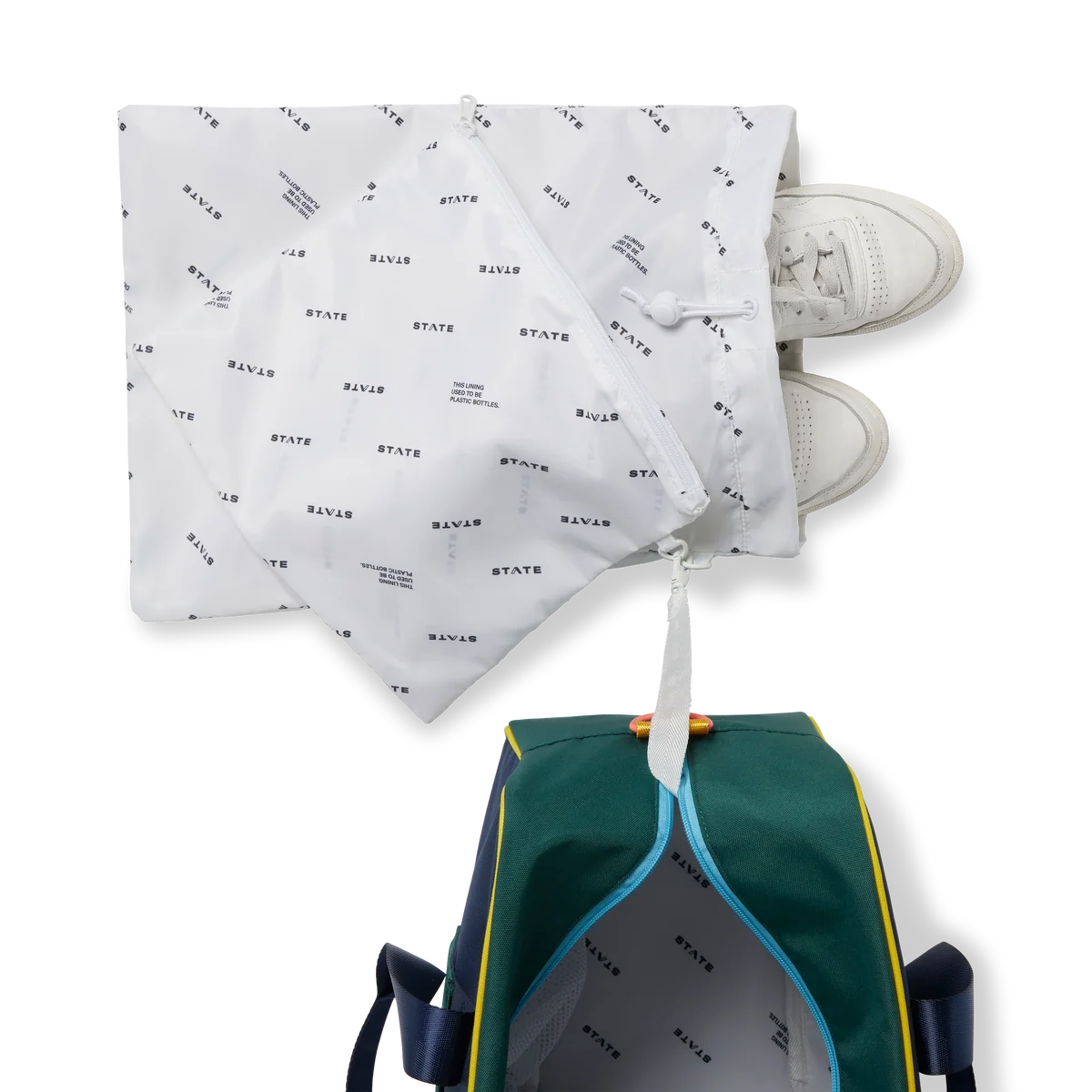 Rockaway Duffle | Blue Checkerboard