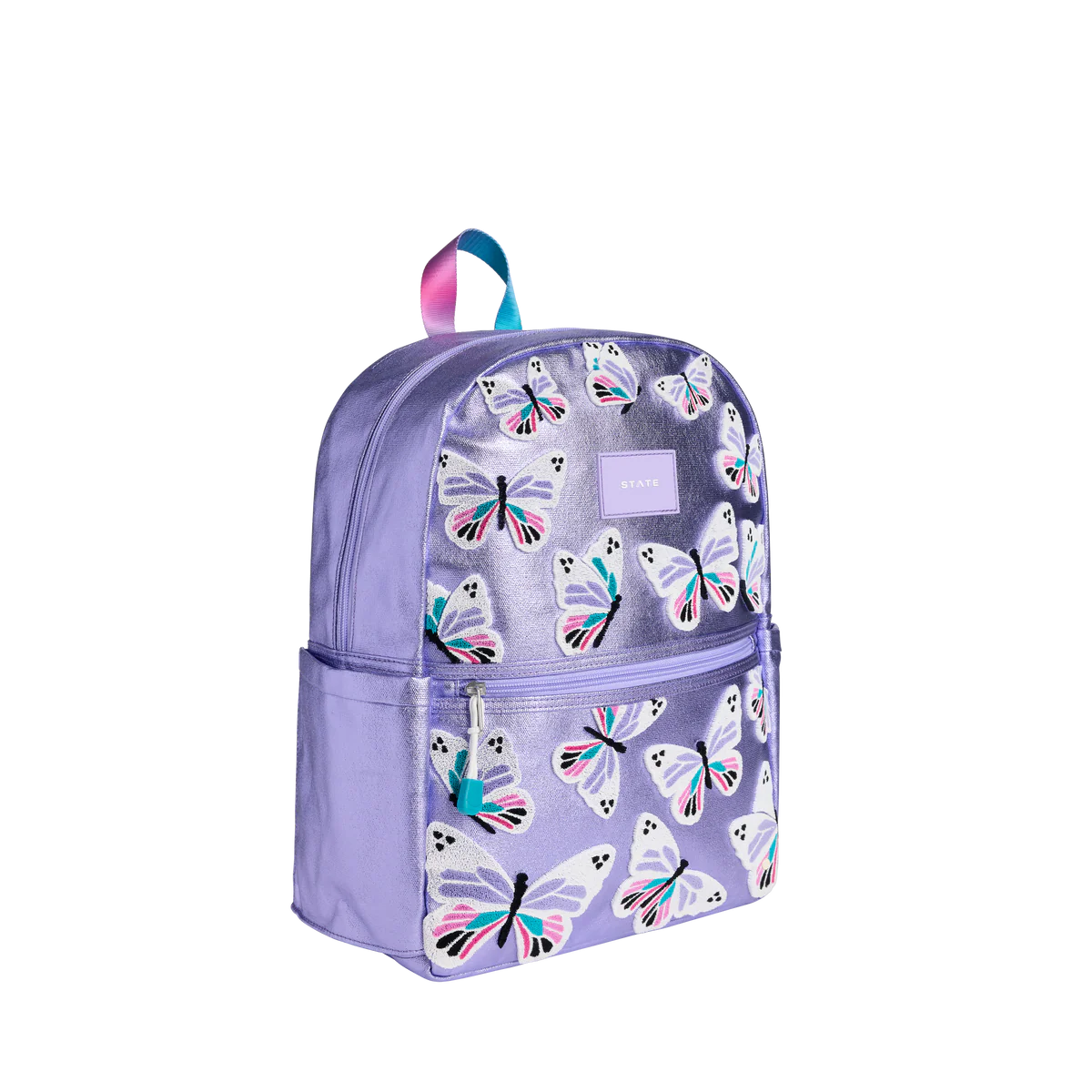 Kane Metallic Backpack | 3D Butterfly