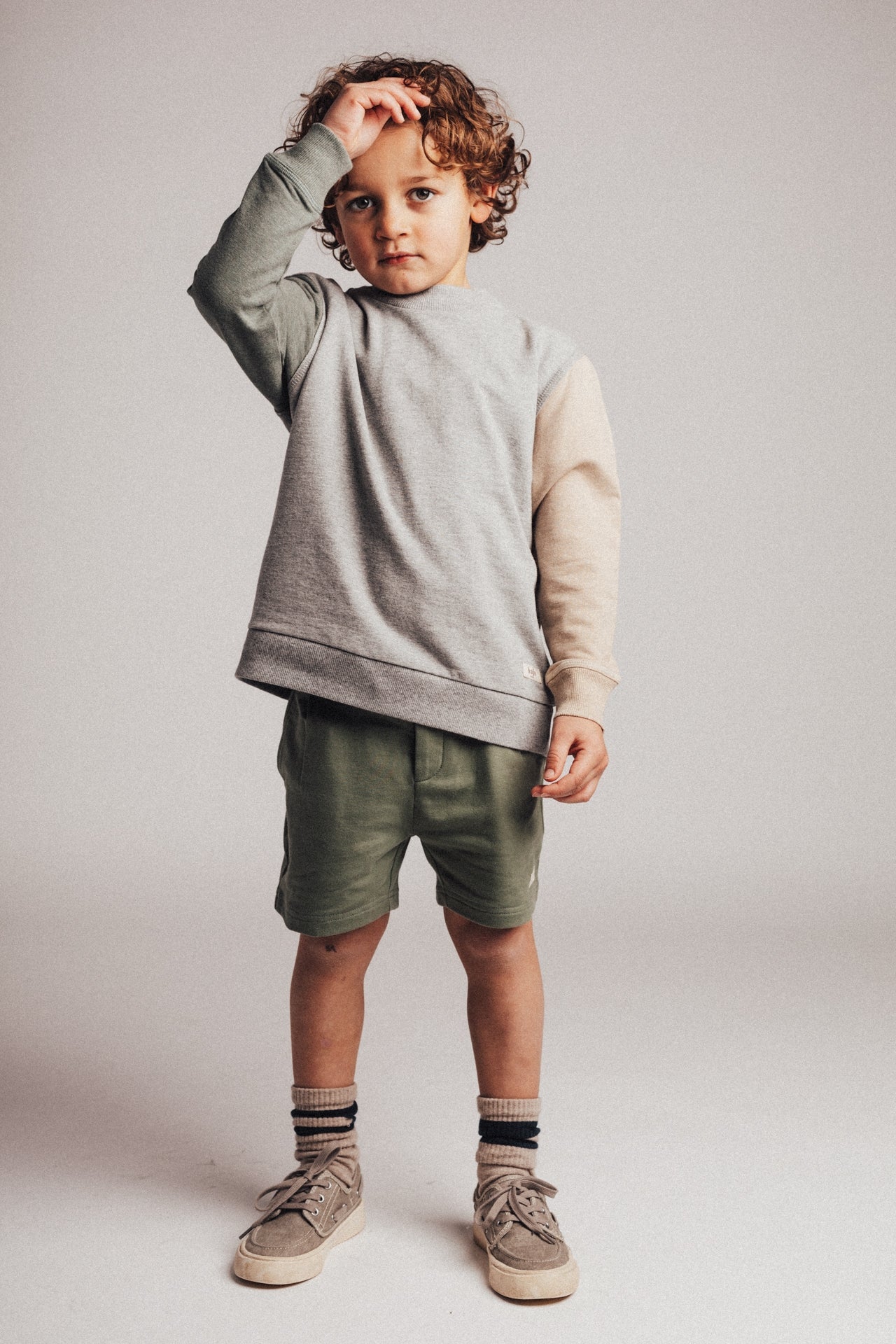 Bico Jersey Shorts | Green Agave