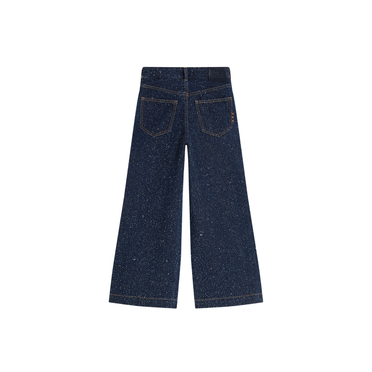 Wave Wide Leg Denims | Deep Weave