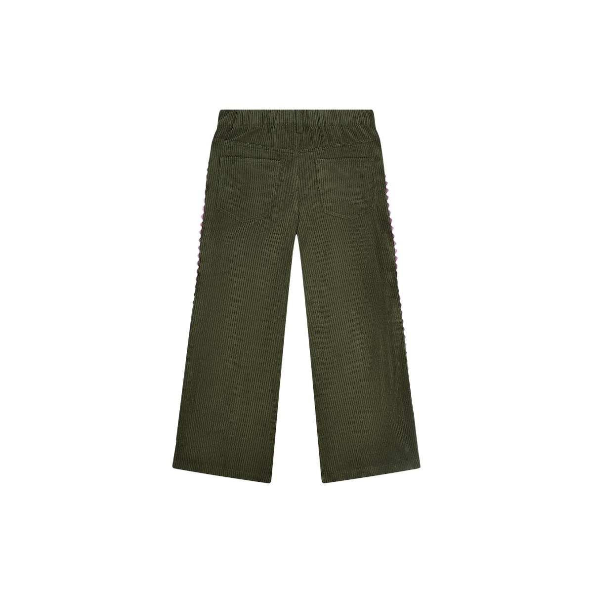 Wave Corduroy Pants | Olive Night