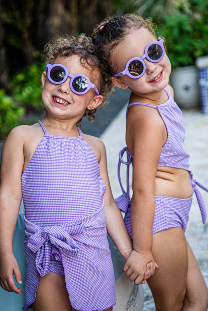 Pareo Wrap Skirt | Lilac