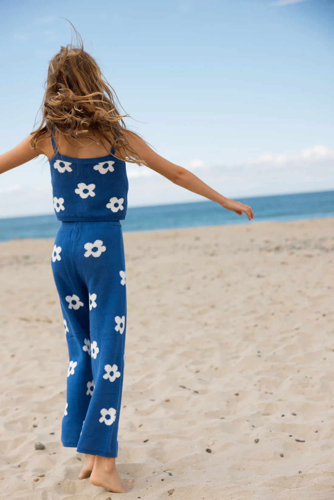 Daisy Knit Set | Navy