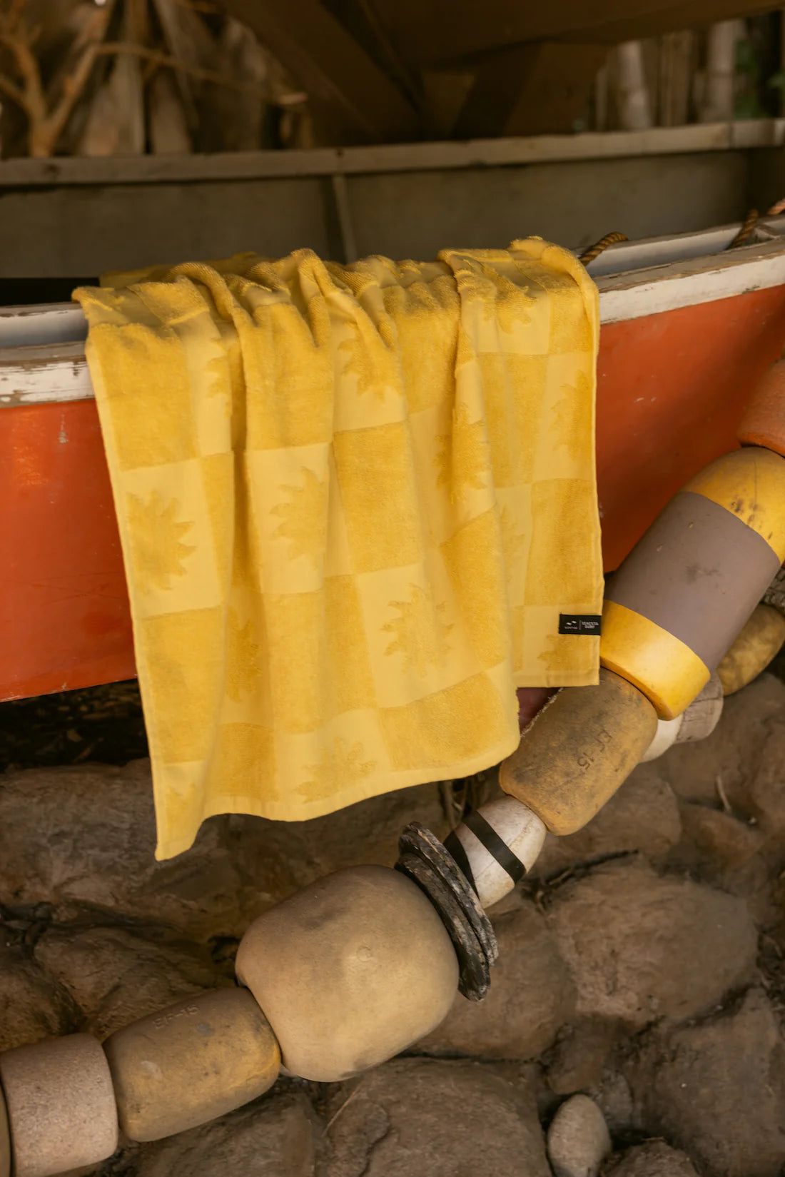 Seaesta Surf X Slowtide Towel | Mustard