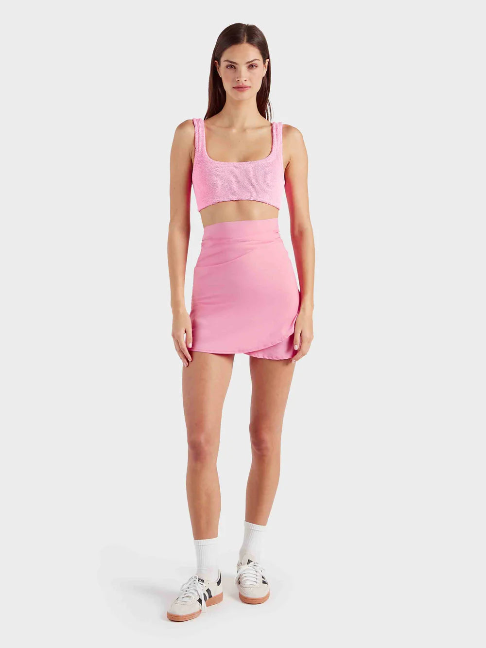 Womens Short Sarong | Bubblegum