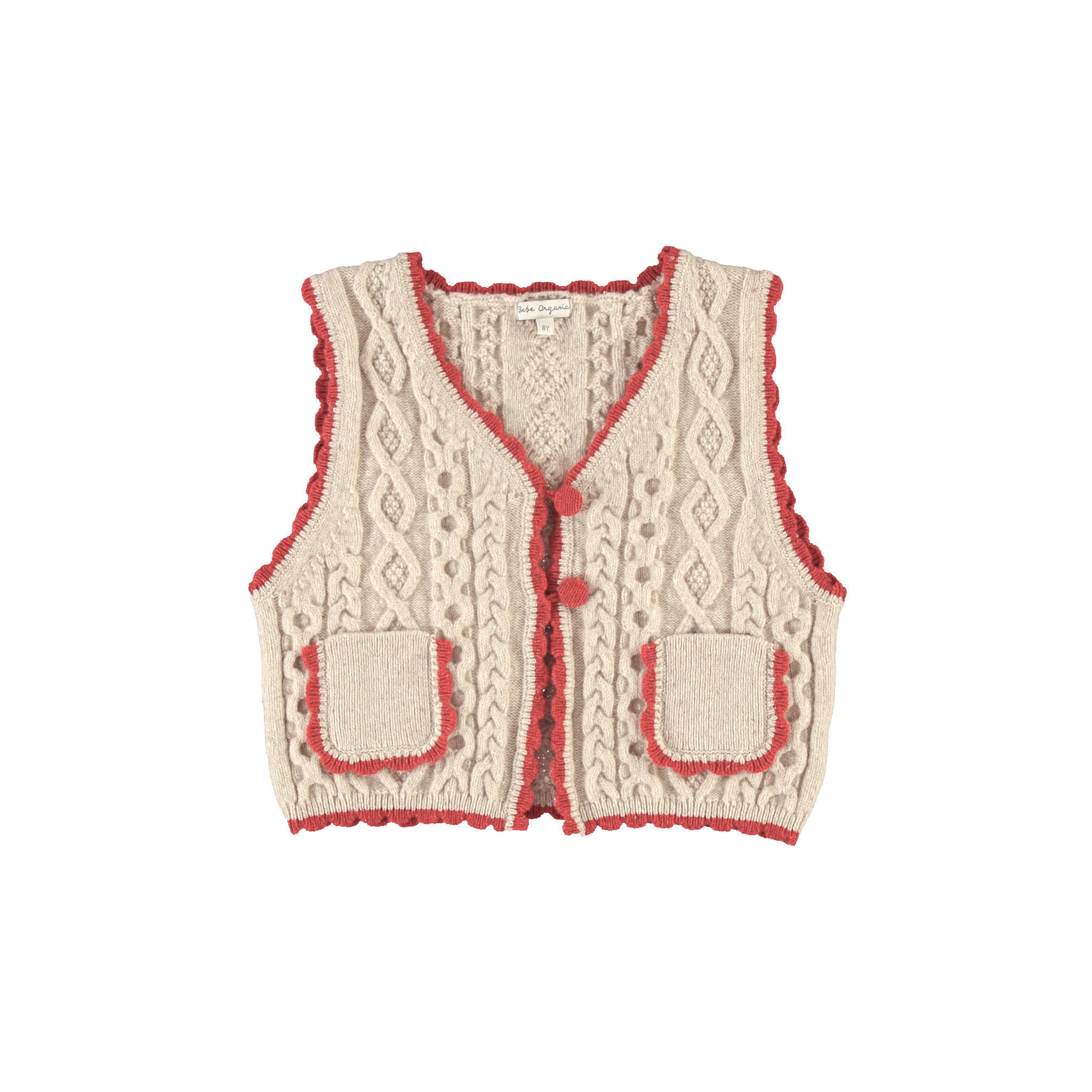 Sienna Vest | Natural Knit