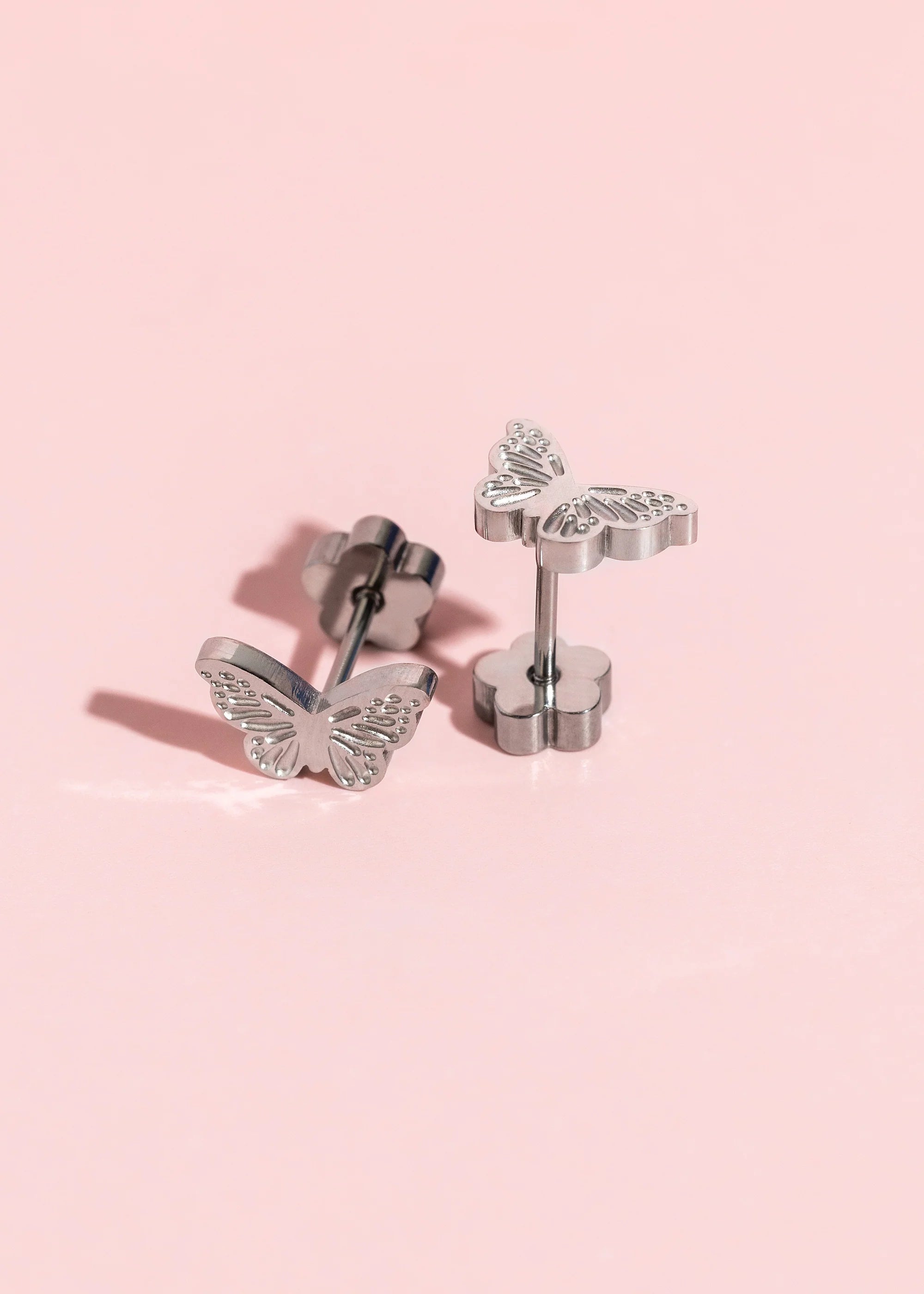 Silver Classic Butterflies