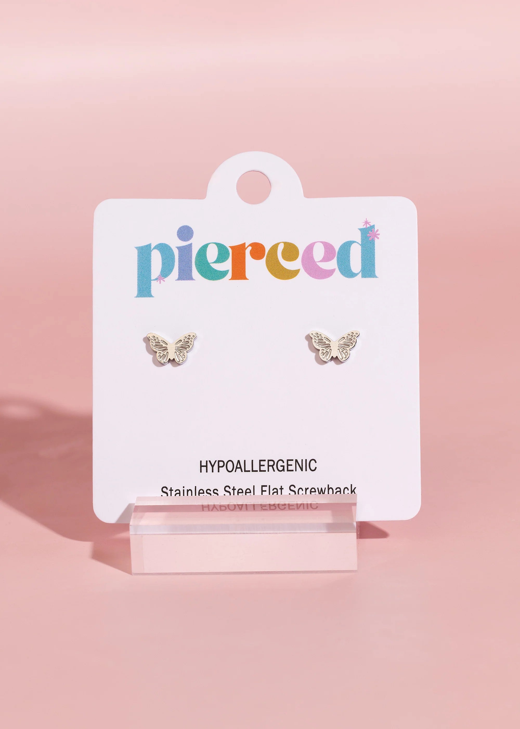 Silver Classic Butterflies