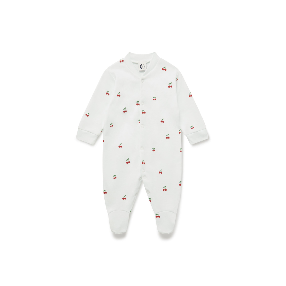 Baby Sleepsuit | Cherries