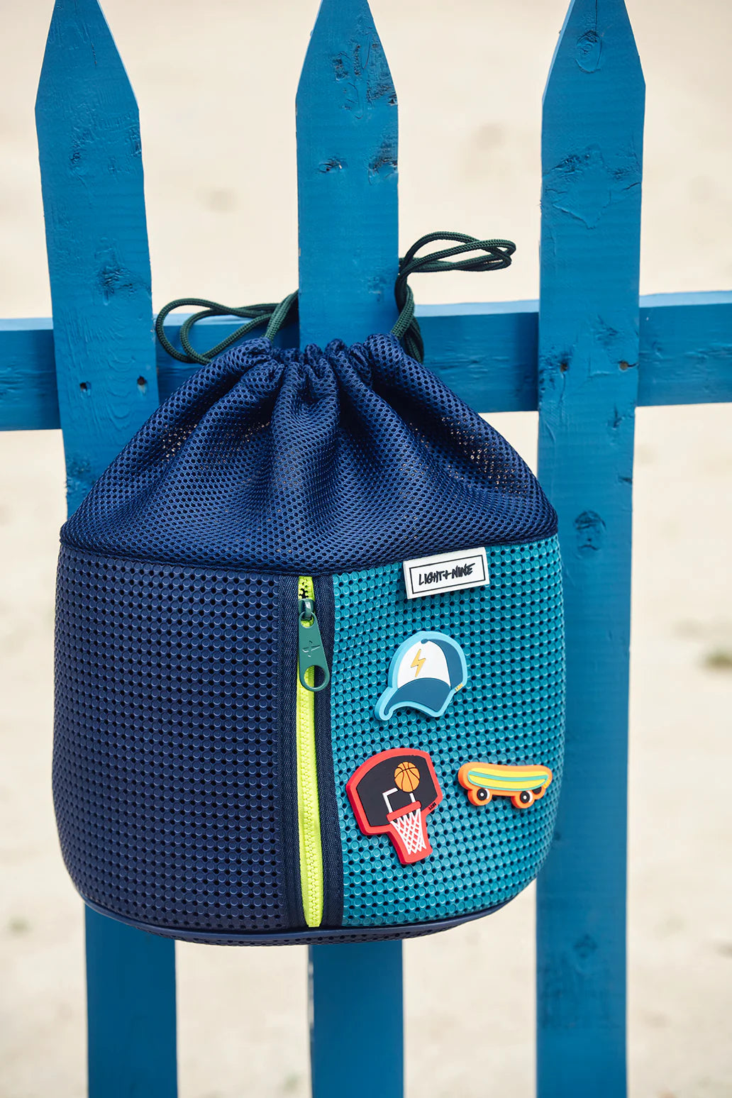 Sophy Zippered Bag | Surf Lime