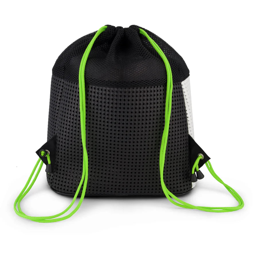 Sophy Zippered Bag | Neon Lime