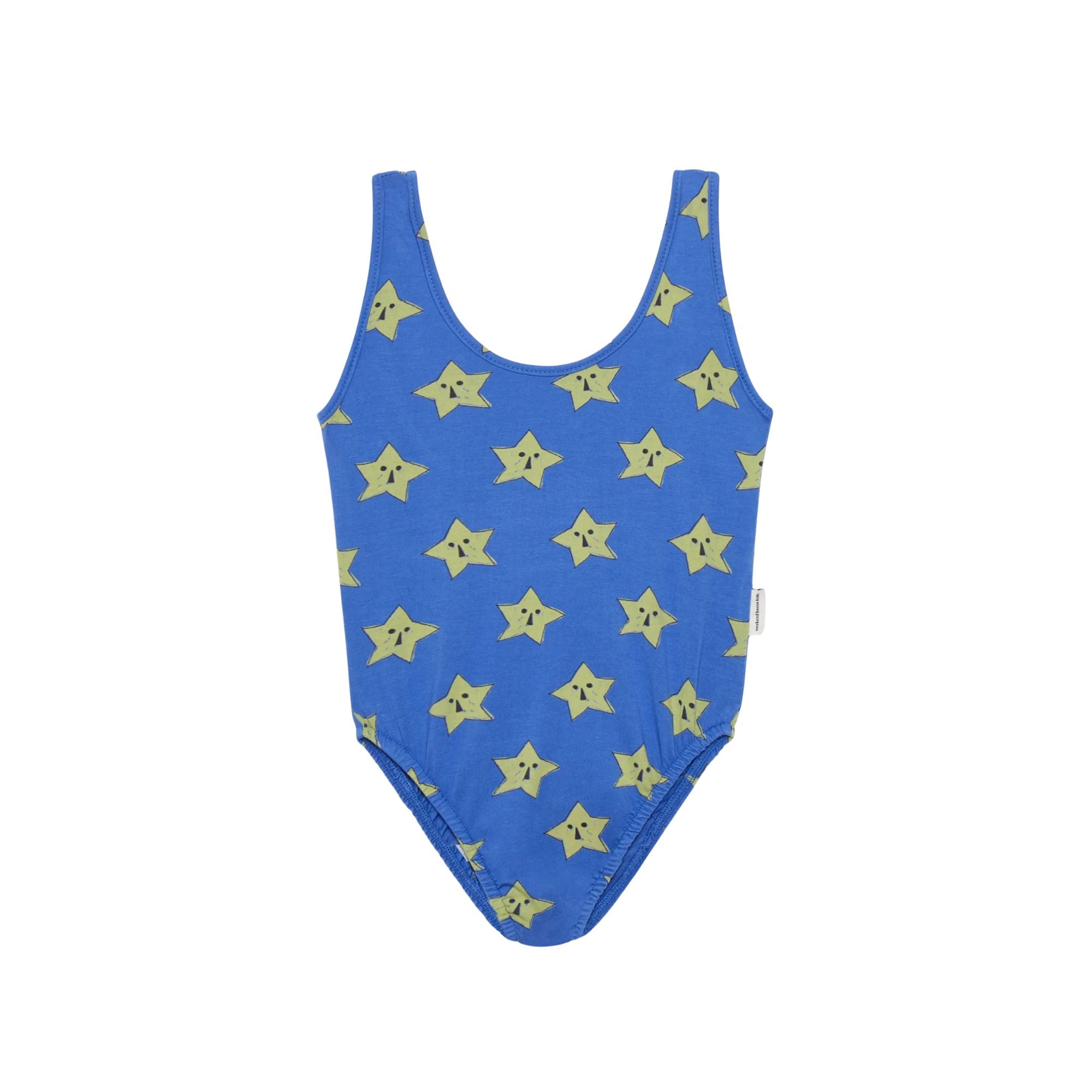 Stars All Over Bodysuit | Ink Blue