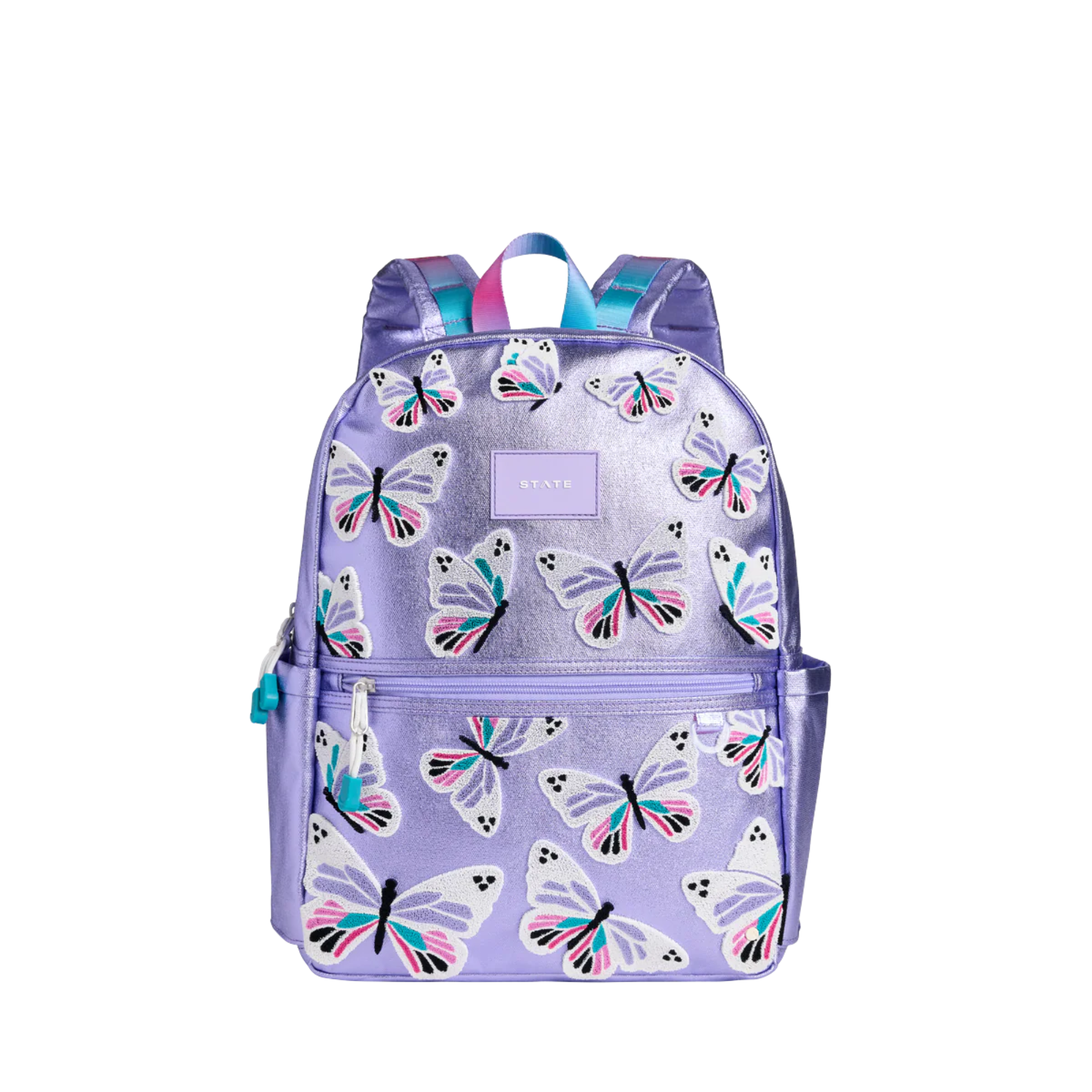 Kane Metallic Backpack | 3D Butterfly