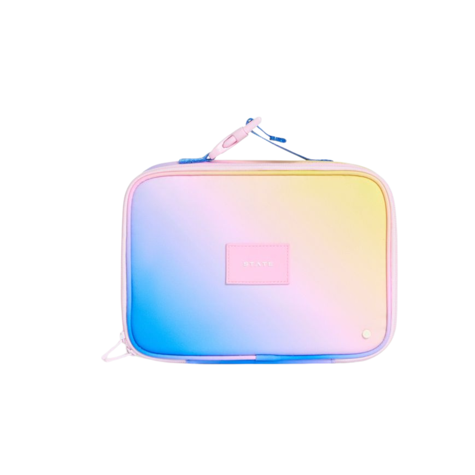Rodgers Lunch Box | Blue/Pink/Yellow Gradient