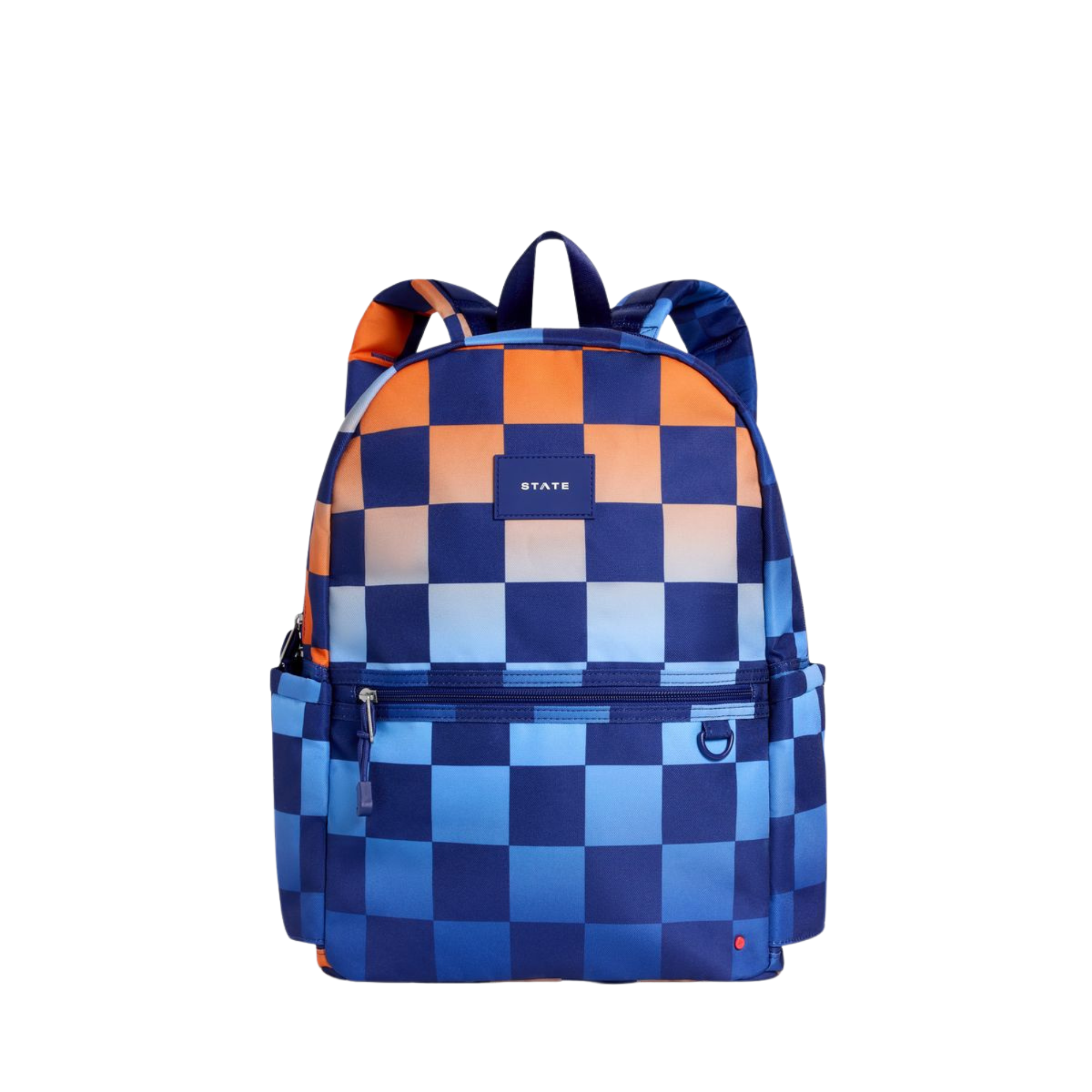 Kane Double Pocket Backpack | Gradient Checkerboard