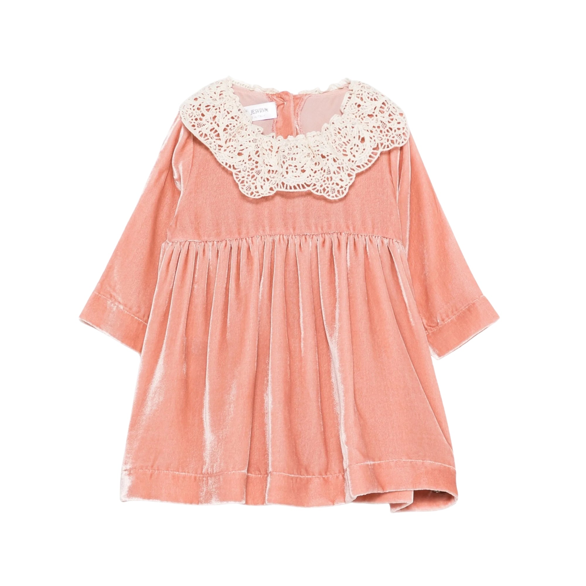 Corniola Velvet Dress | Pink