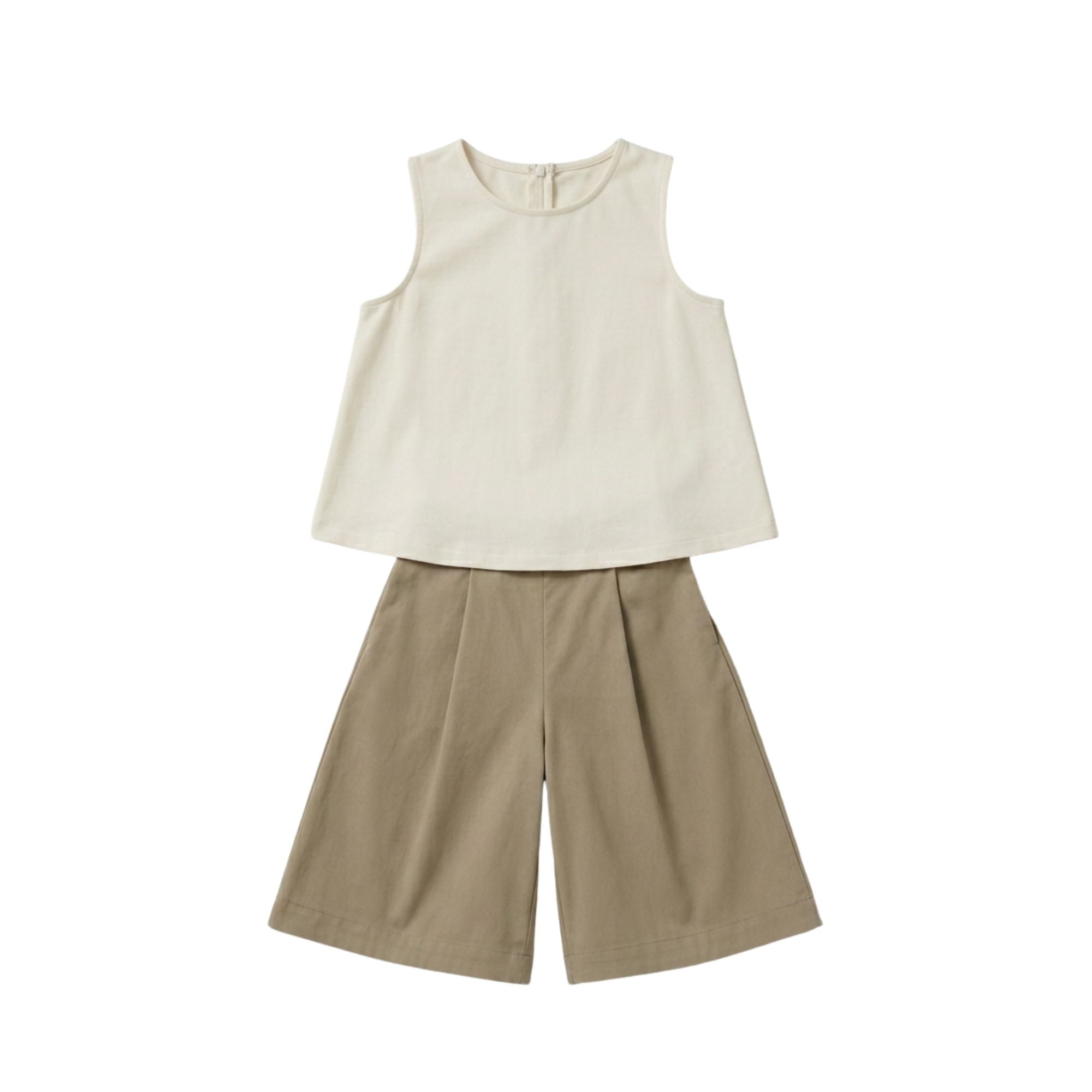 Culotte Set | Beige
