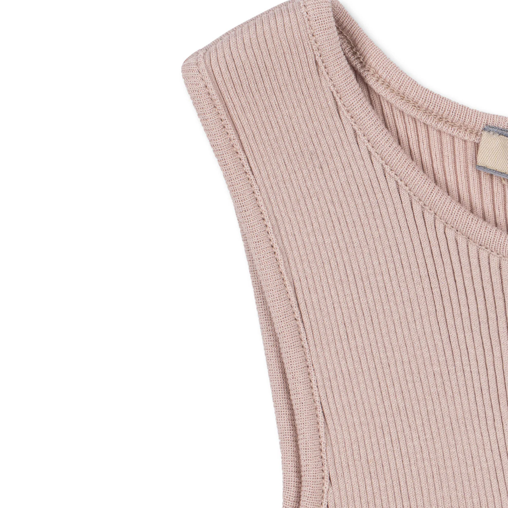 Kara Silk Tank Top | Pale Blush