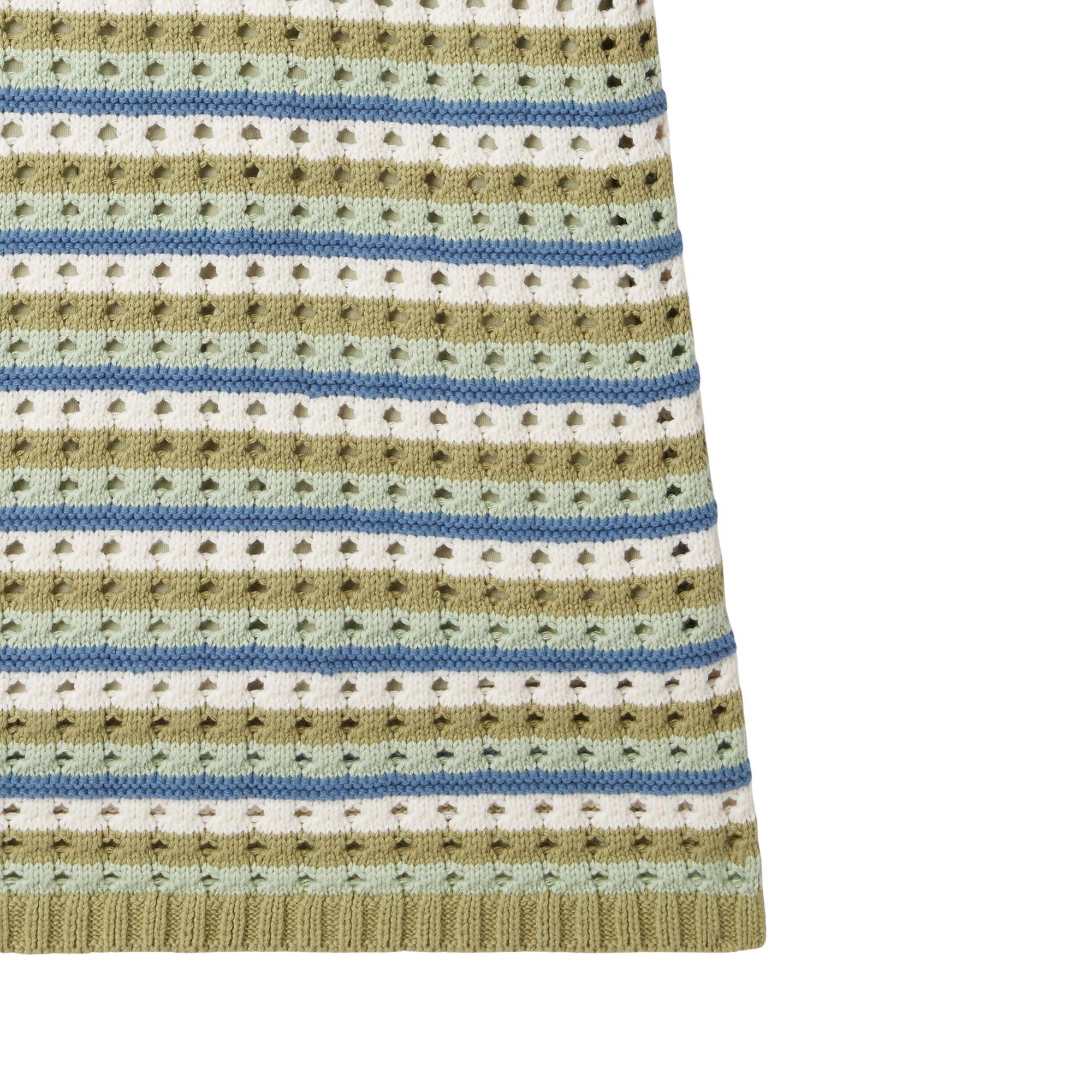 Striped Knit Tank Dress | Multicolor